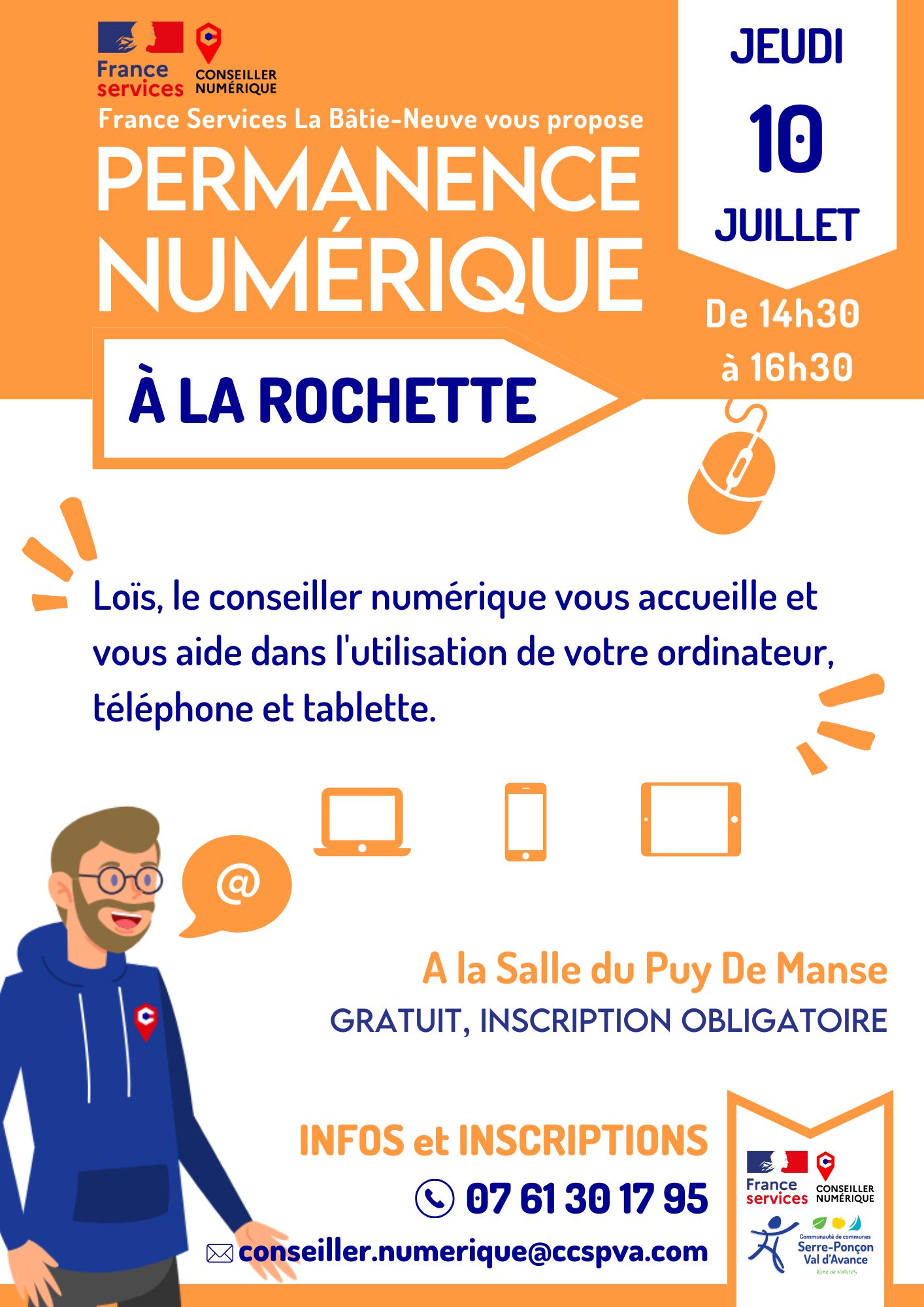 Permanence numrique  La Rochette