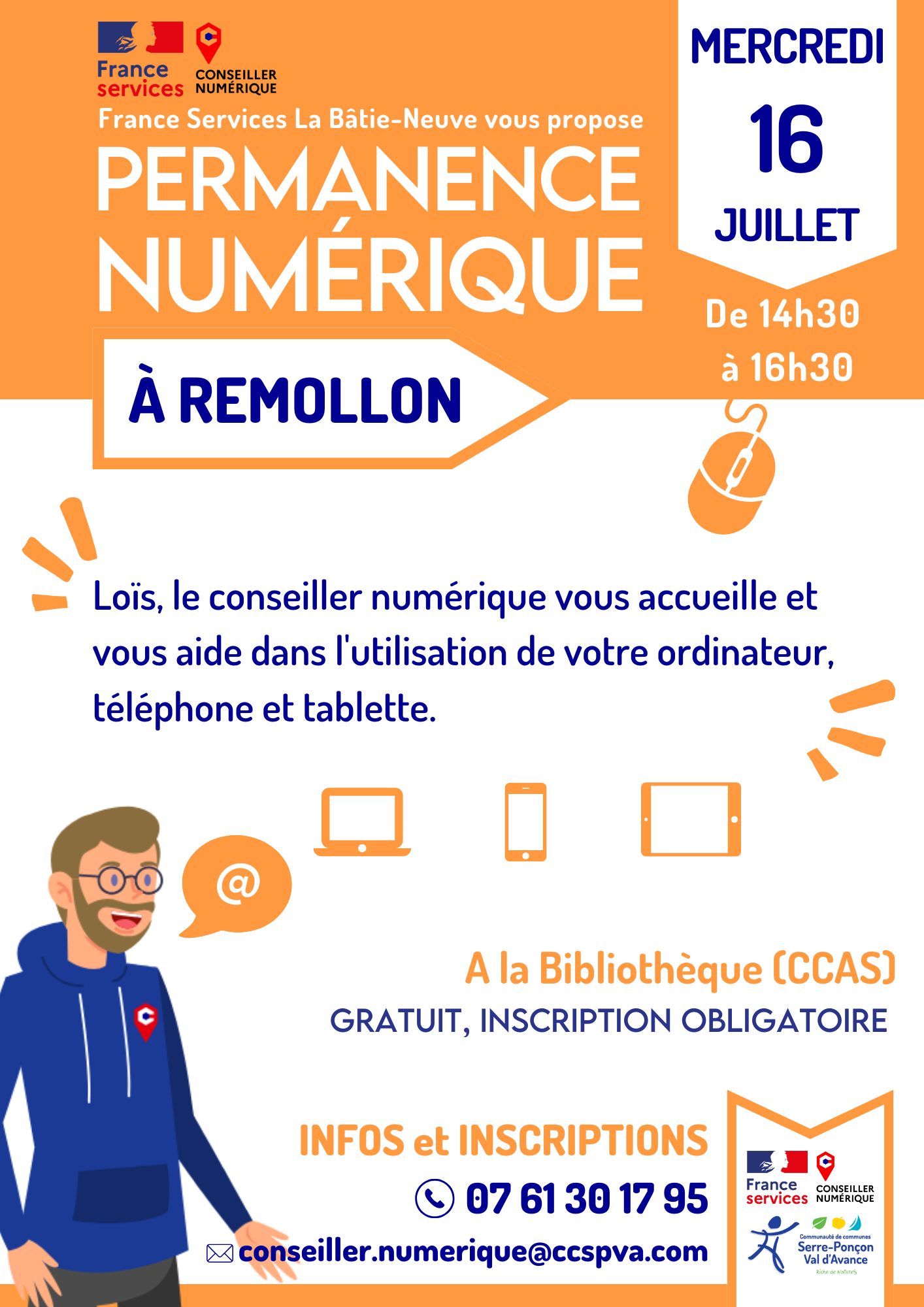 Permanence numrique  Remollon