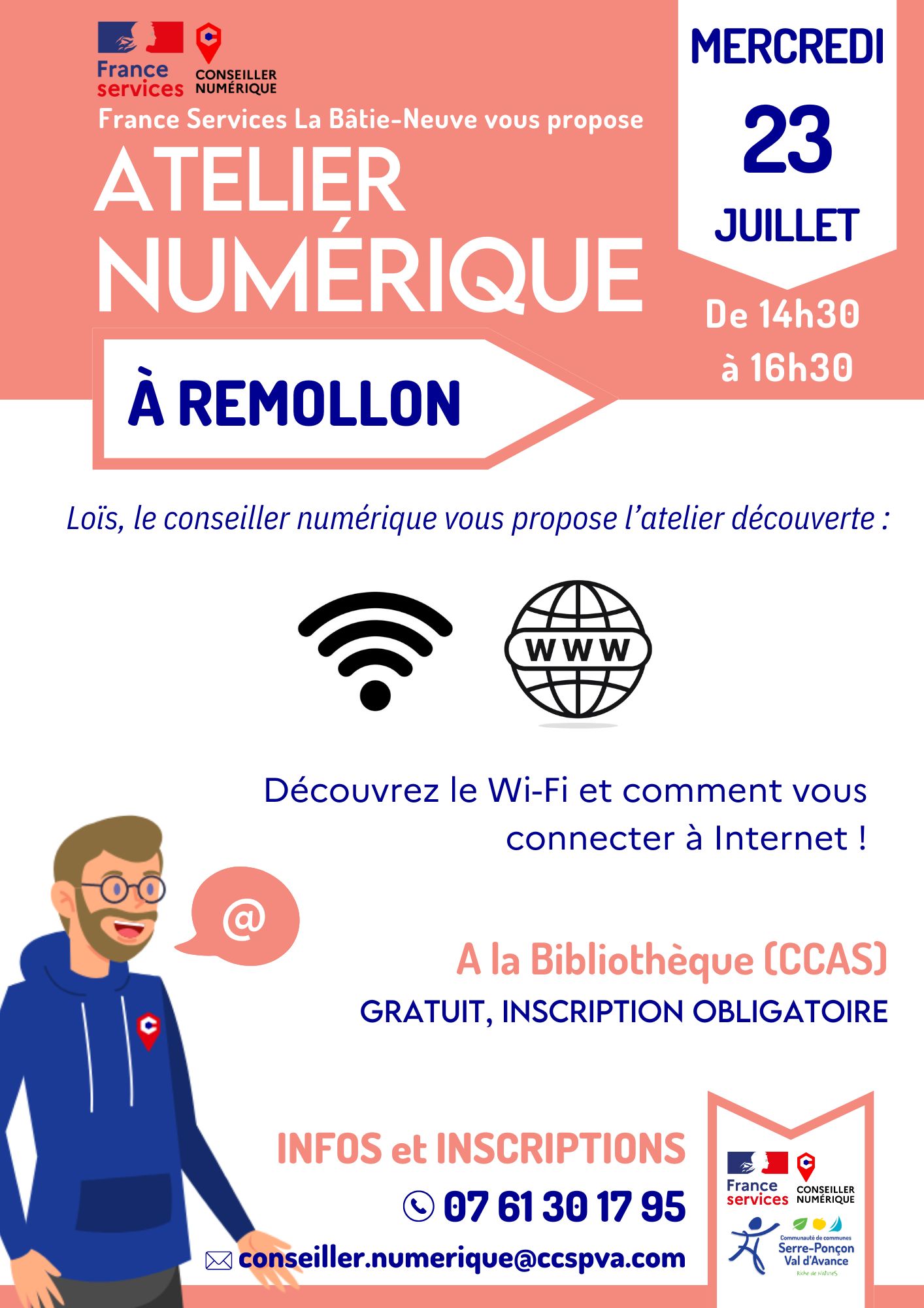 Atelier numrique  Remollon