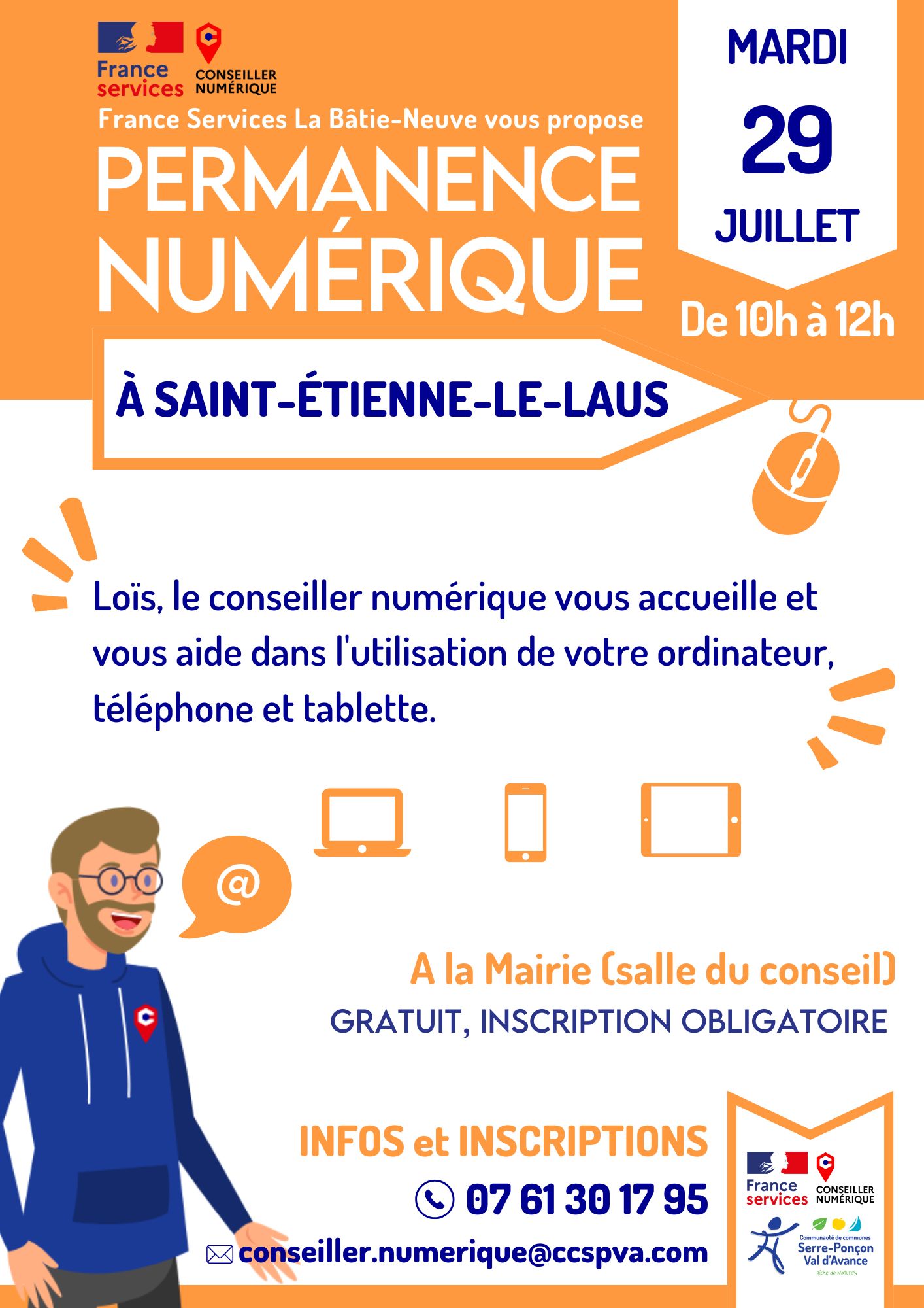 Permanence numrique  Saint-tienne-le-Laus