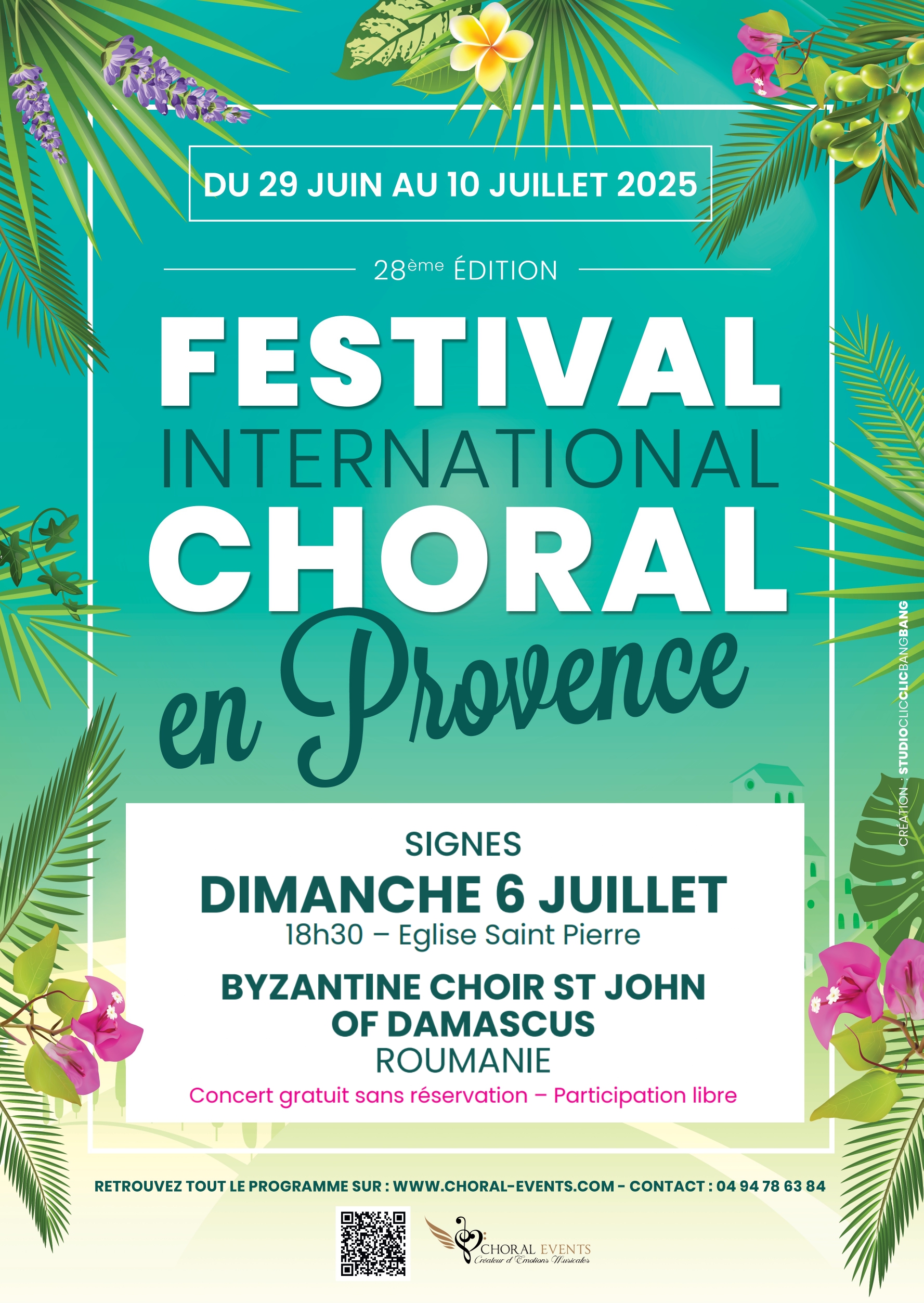 Festival choral international en Provence
