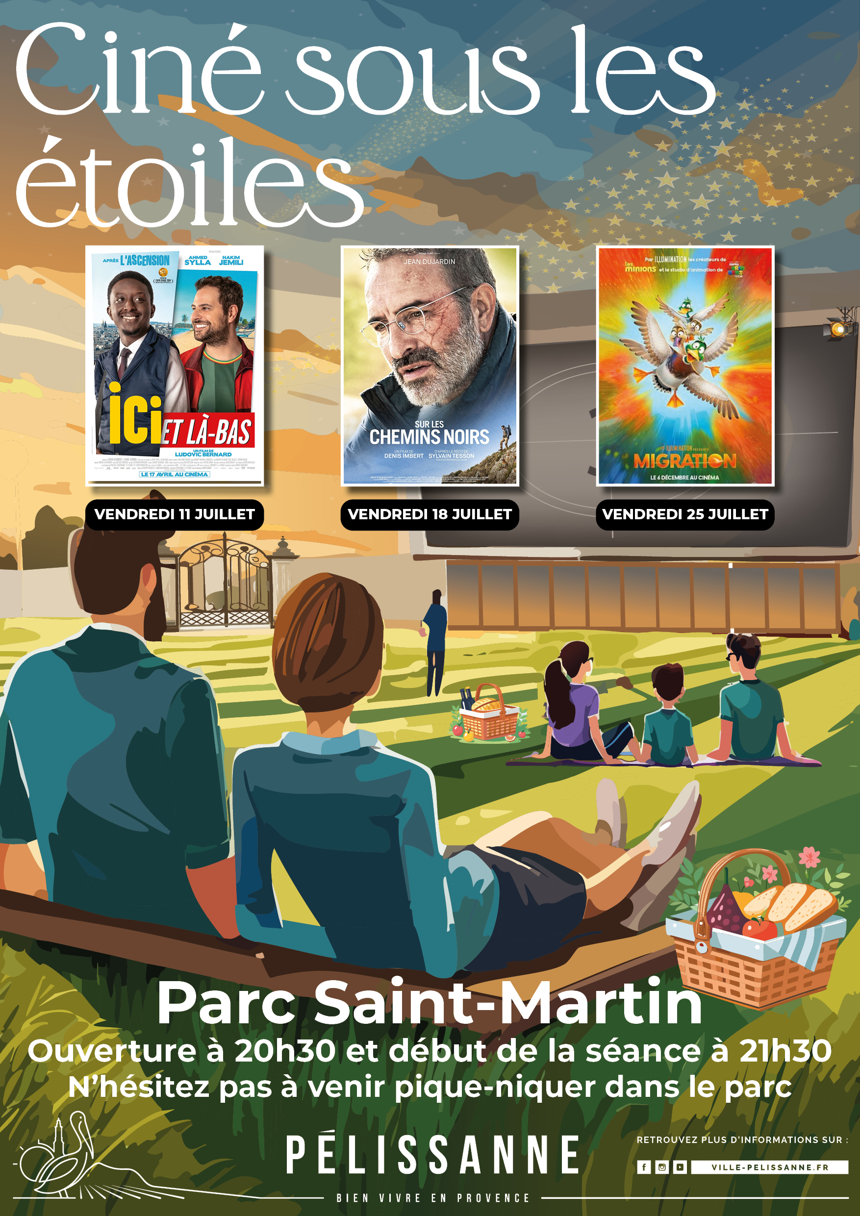 Cin sous les toiles : Sur les chemins noirs