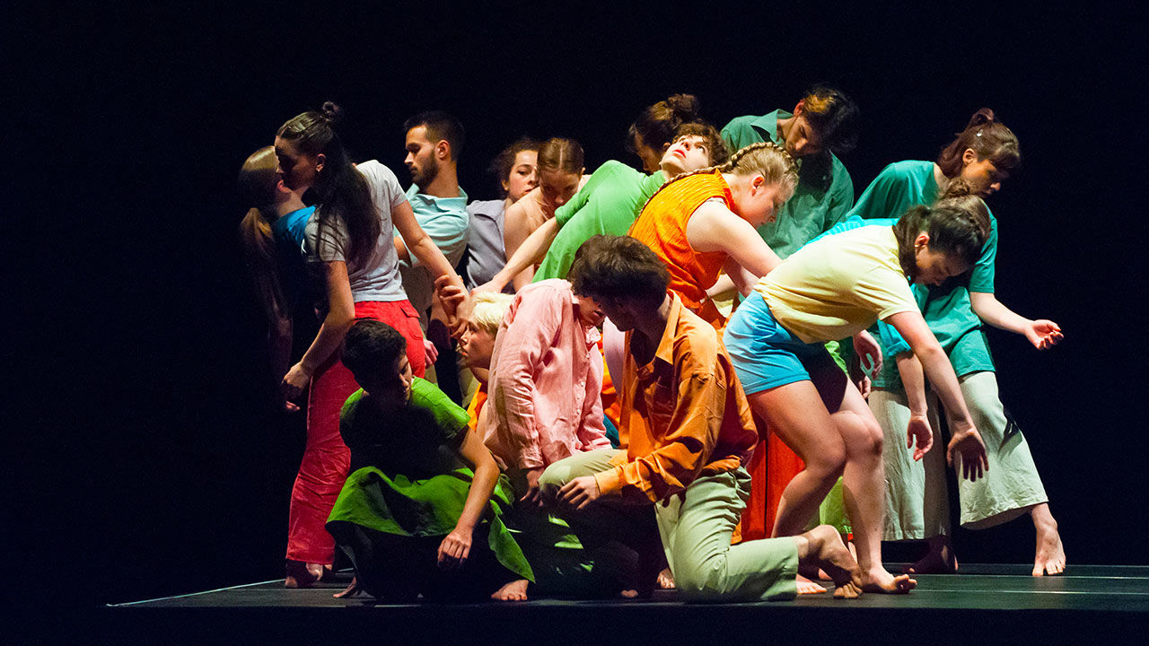 Soire Coline, formation professionnelle du danseur interprte