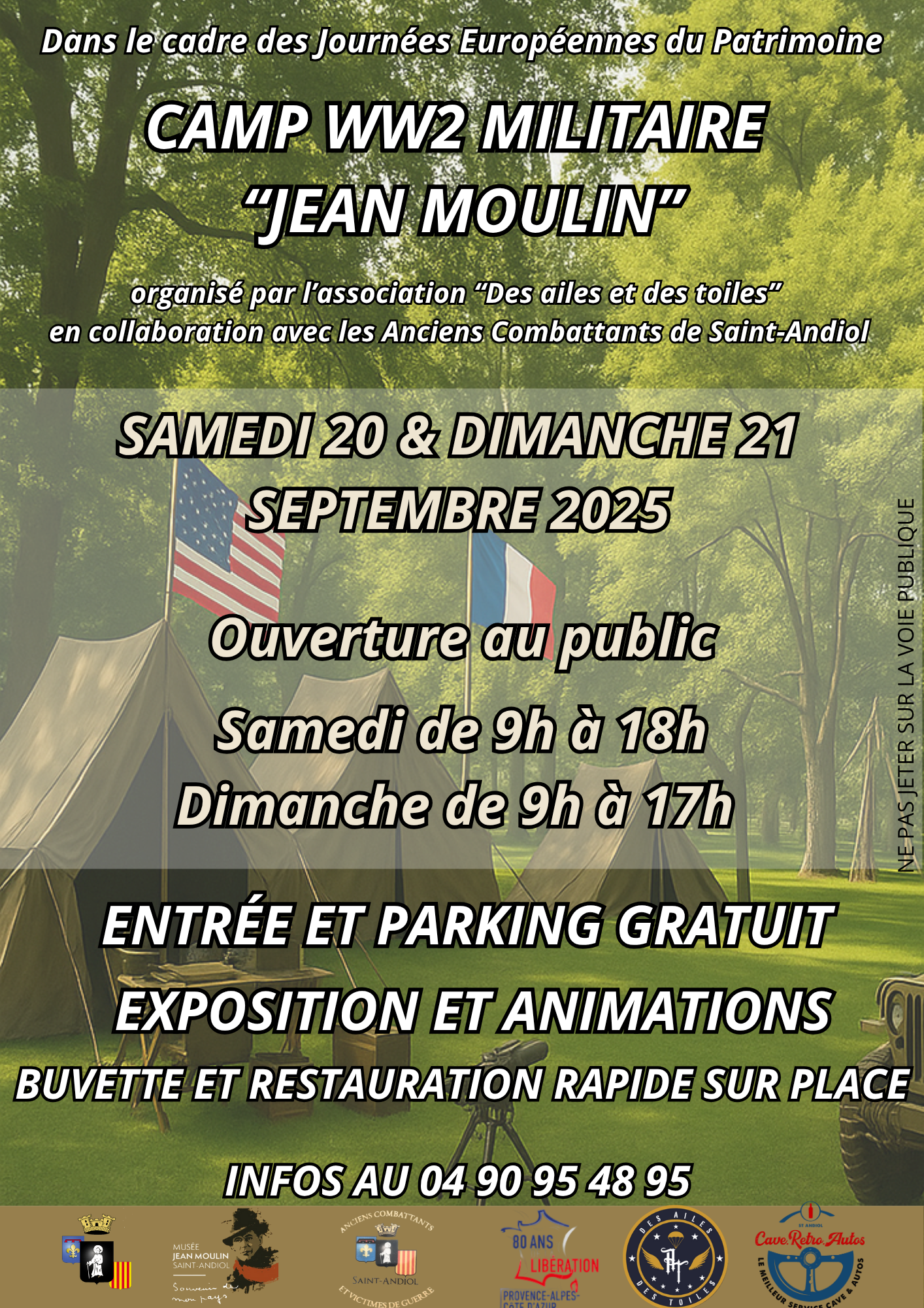 Camp WW2 Militaire 