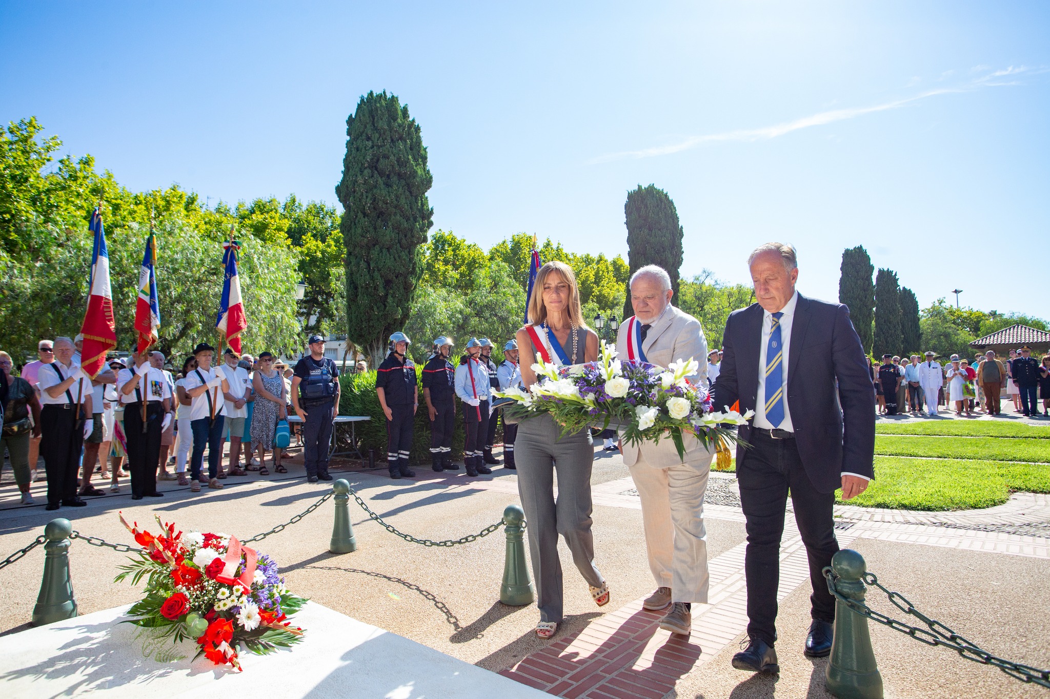 Fte Nationale : Crmonie patriotique