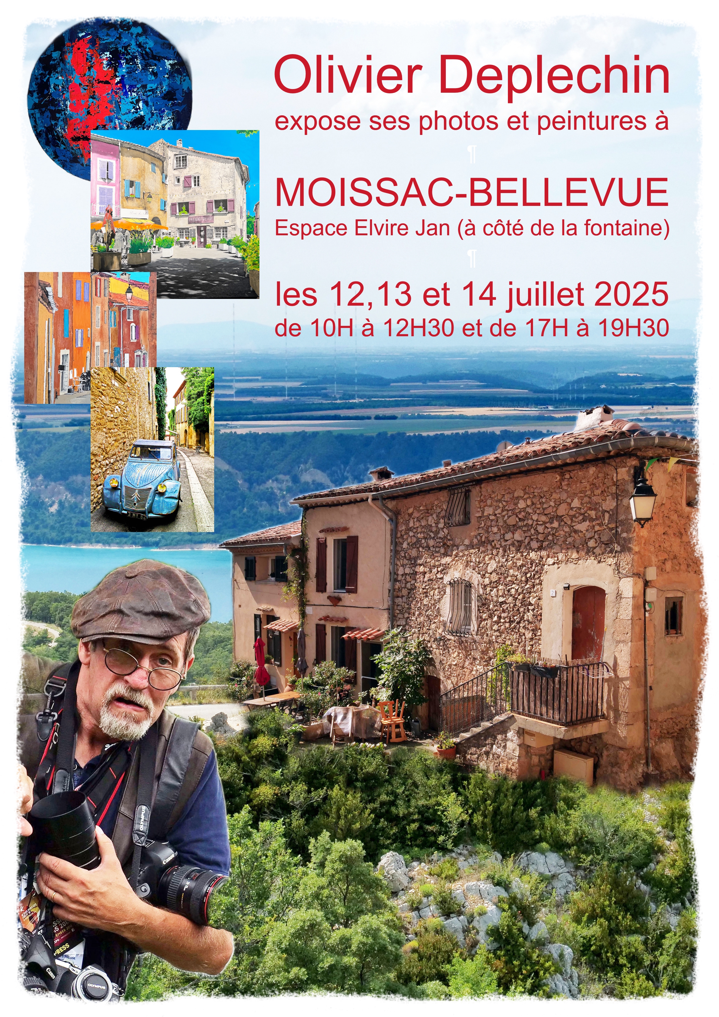 Exposition d'Olivier Deplechin