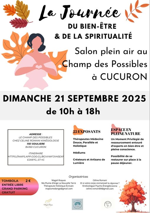 La Journe du Bien-Etre et de la Spiritualit  Cucuron