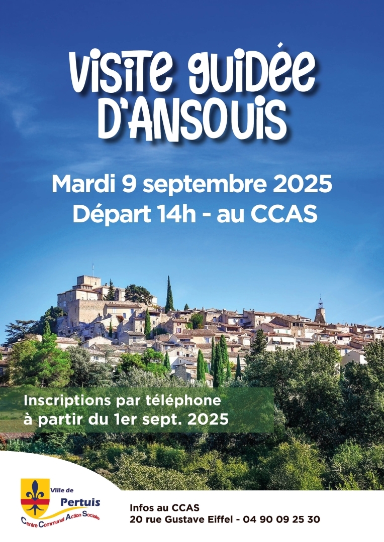Visite guide d'Ansouis