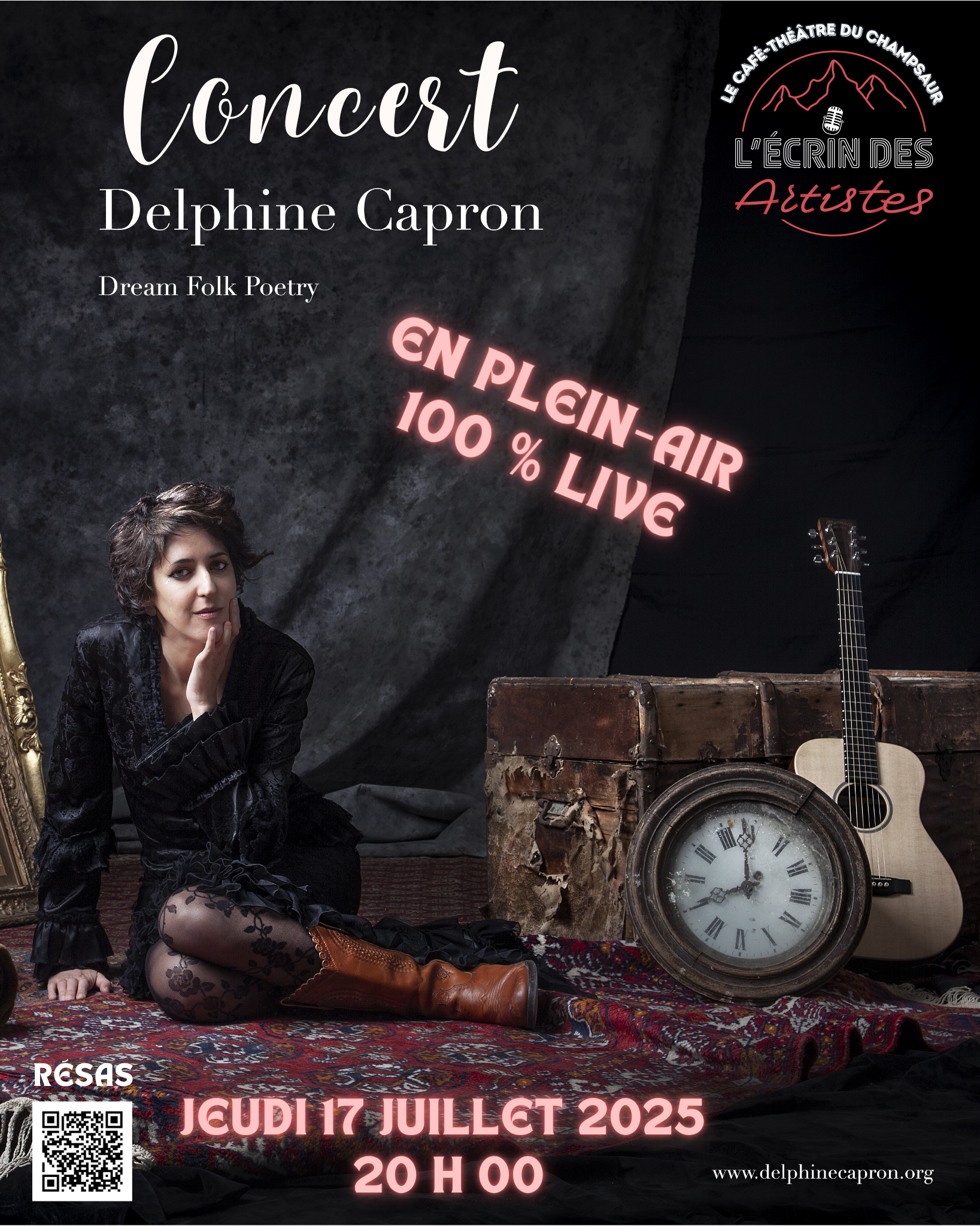 Delphine Capron - Concert live en plein air