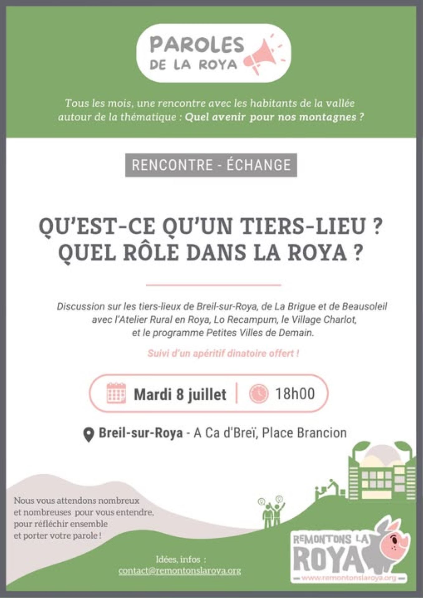 Rencontre -change : qu'est-ce qu'un tiers lieux
