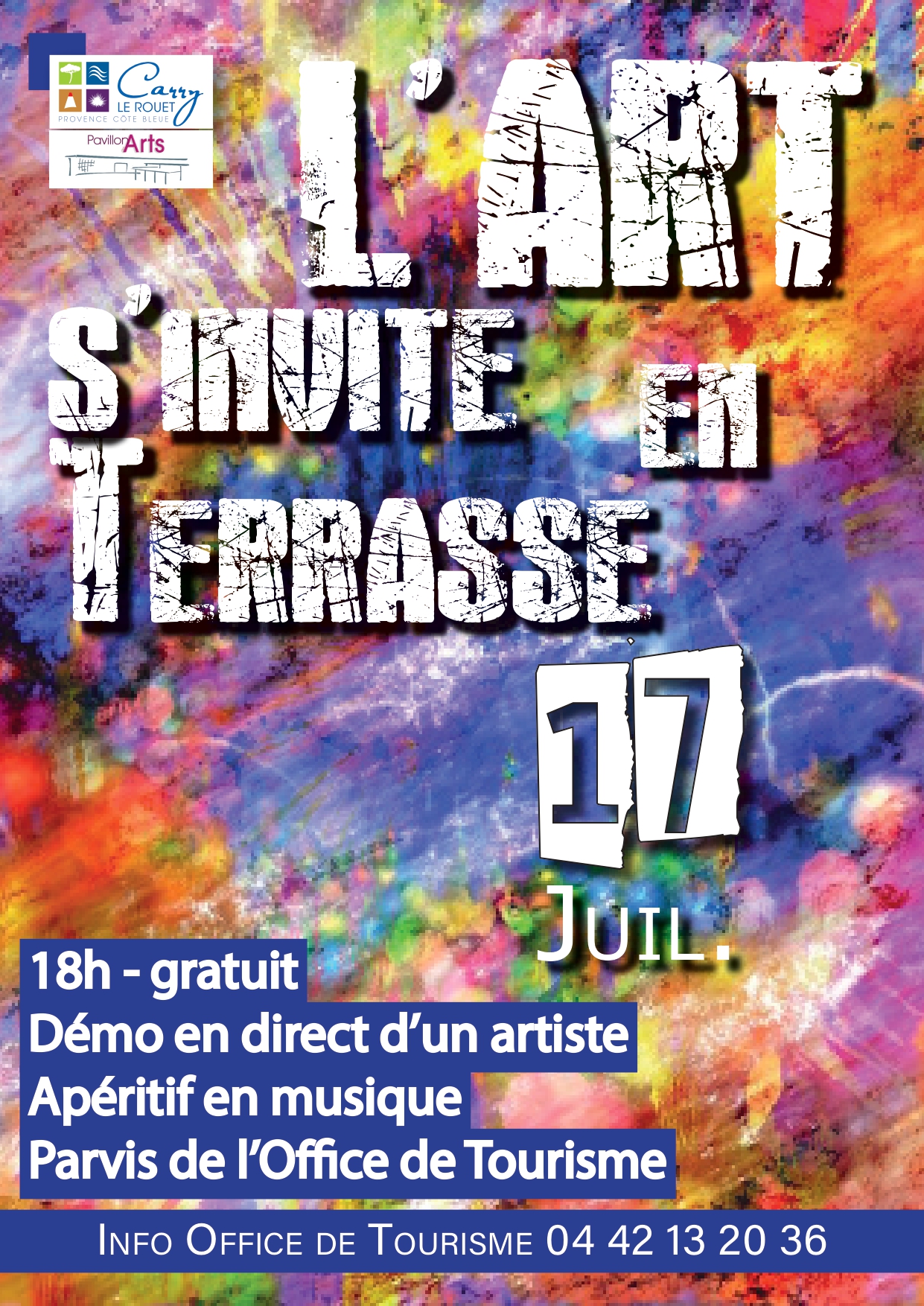 L'art s'invite en terrasse