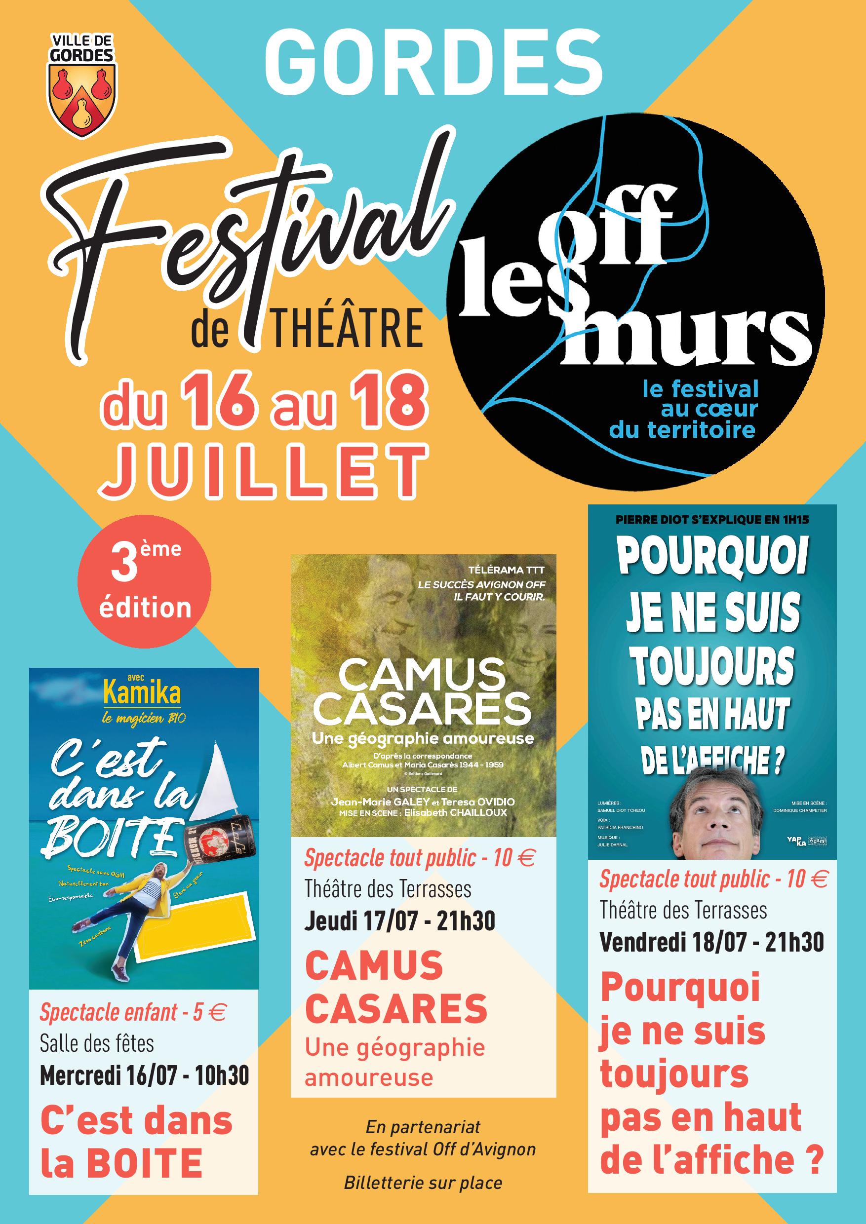 C'est dans la bote - Festival de thtre OFF les murs d'Avignon