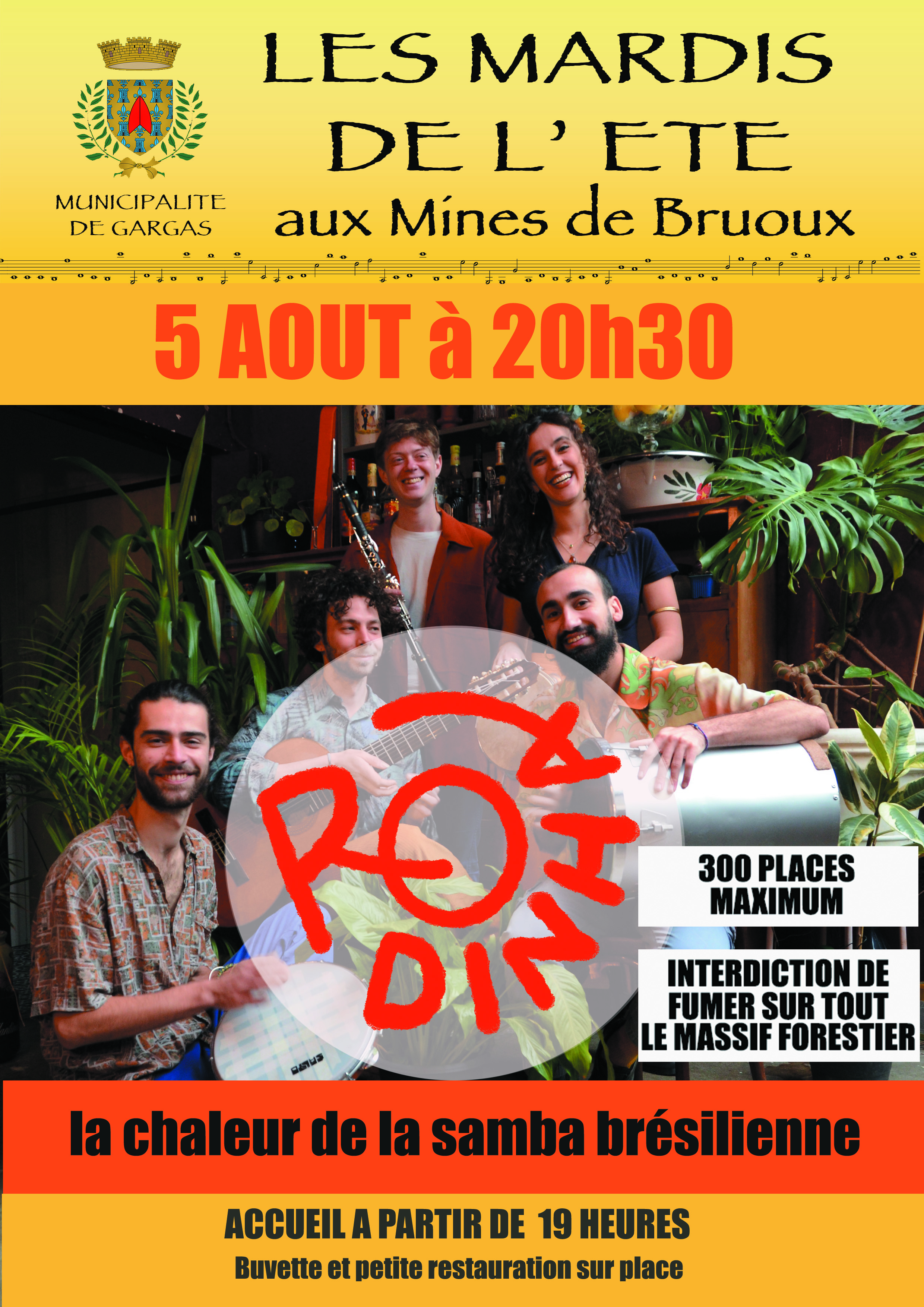 Mardis de l't : Samba brsilienne !