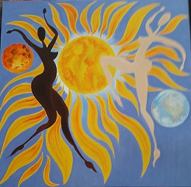 Exposition de Daniel CHABOISSIER, PHILGIL et Stphane PIERRON  Enchantement  et  Effervescence artistique   - Galerie N 5