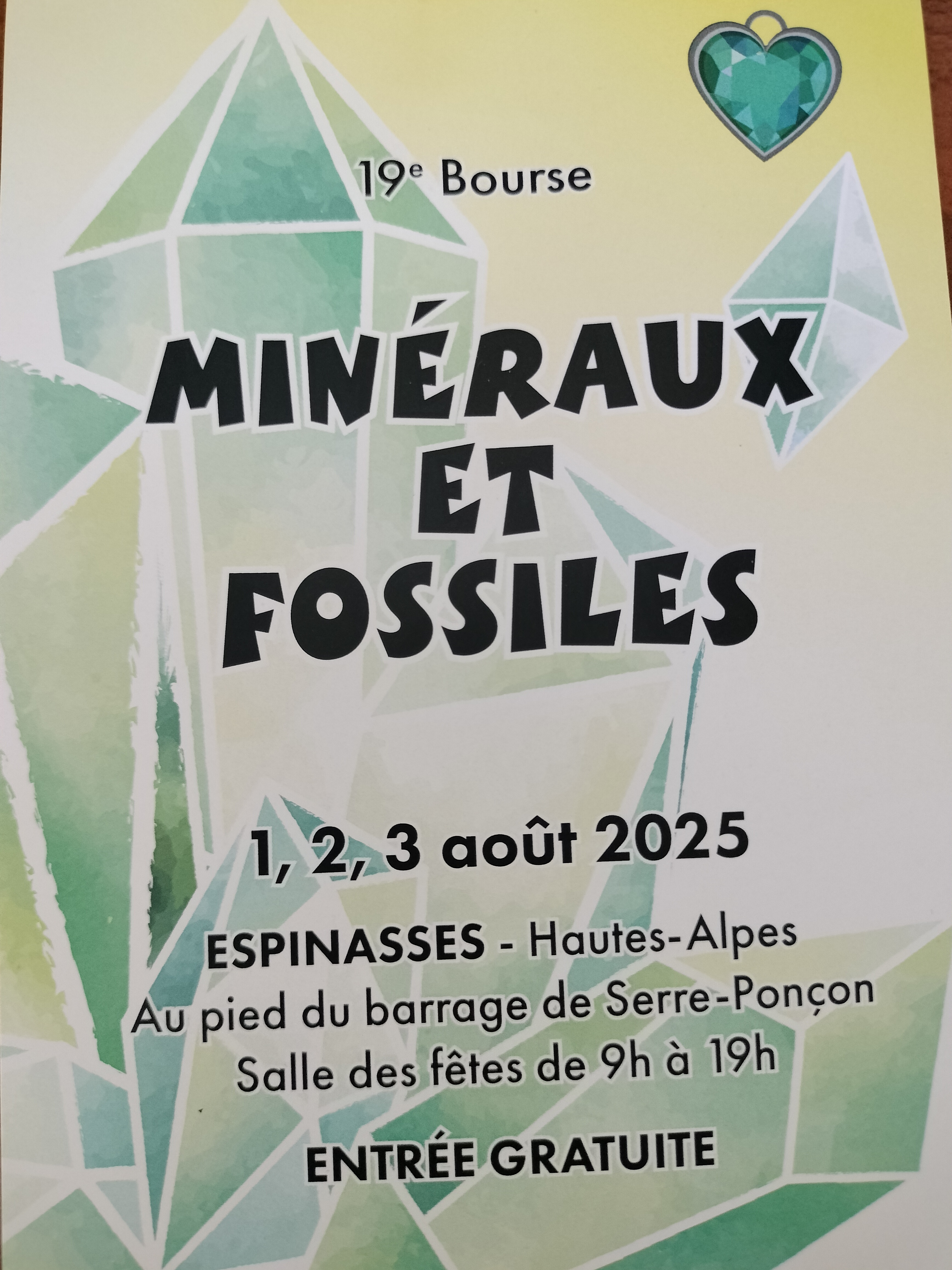 19me Salon des minraux et fossiles
