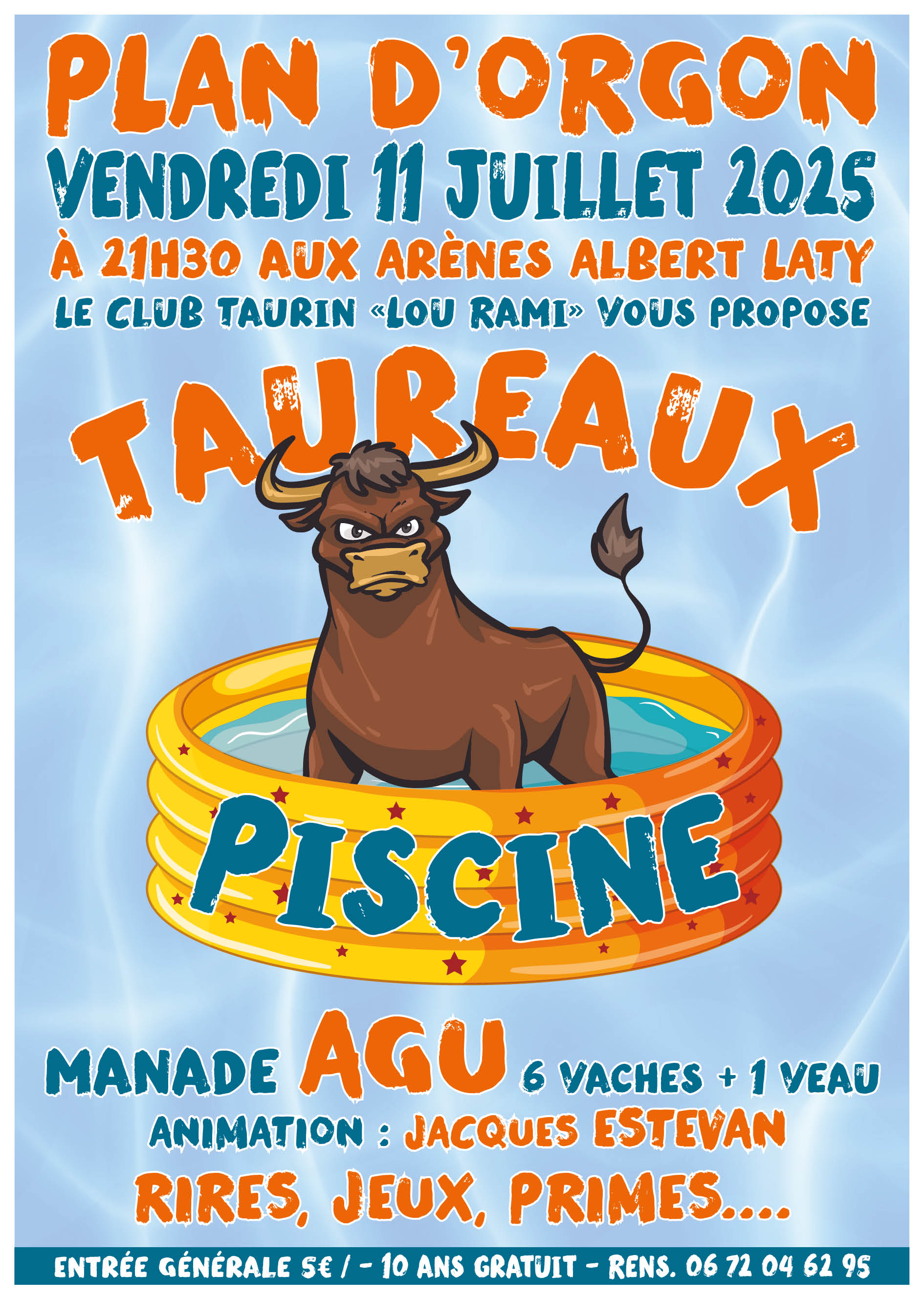 Taureaux Piscine