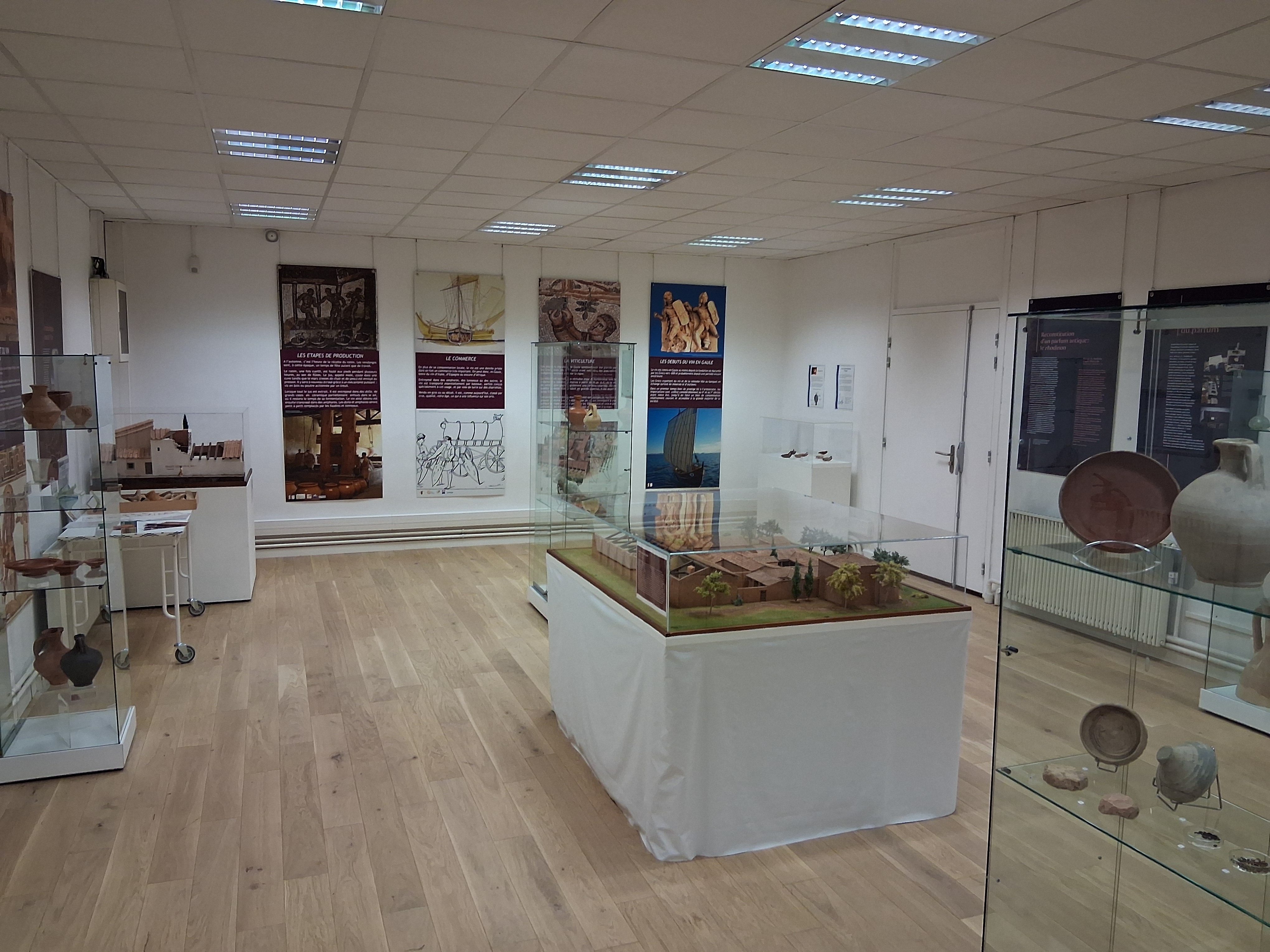 Exposition - Vins, Huiles et Parfums. Lesexploitations viticoles et olicoles antiques dans le Var