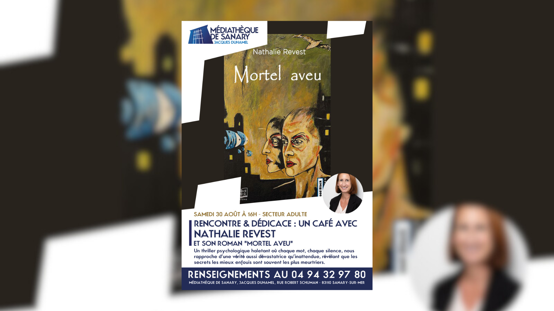 Rencontre & ddicace : Un caf avec Nathalie Revest
