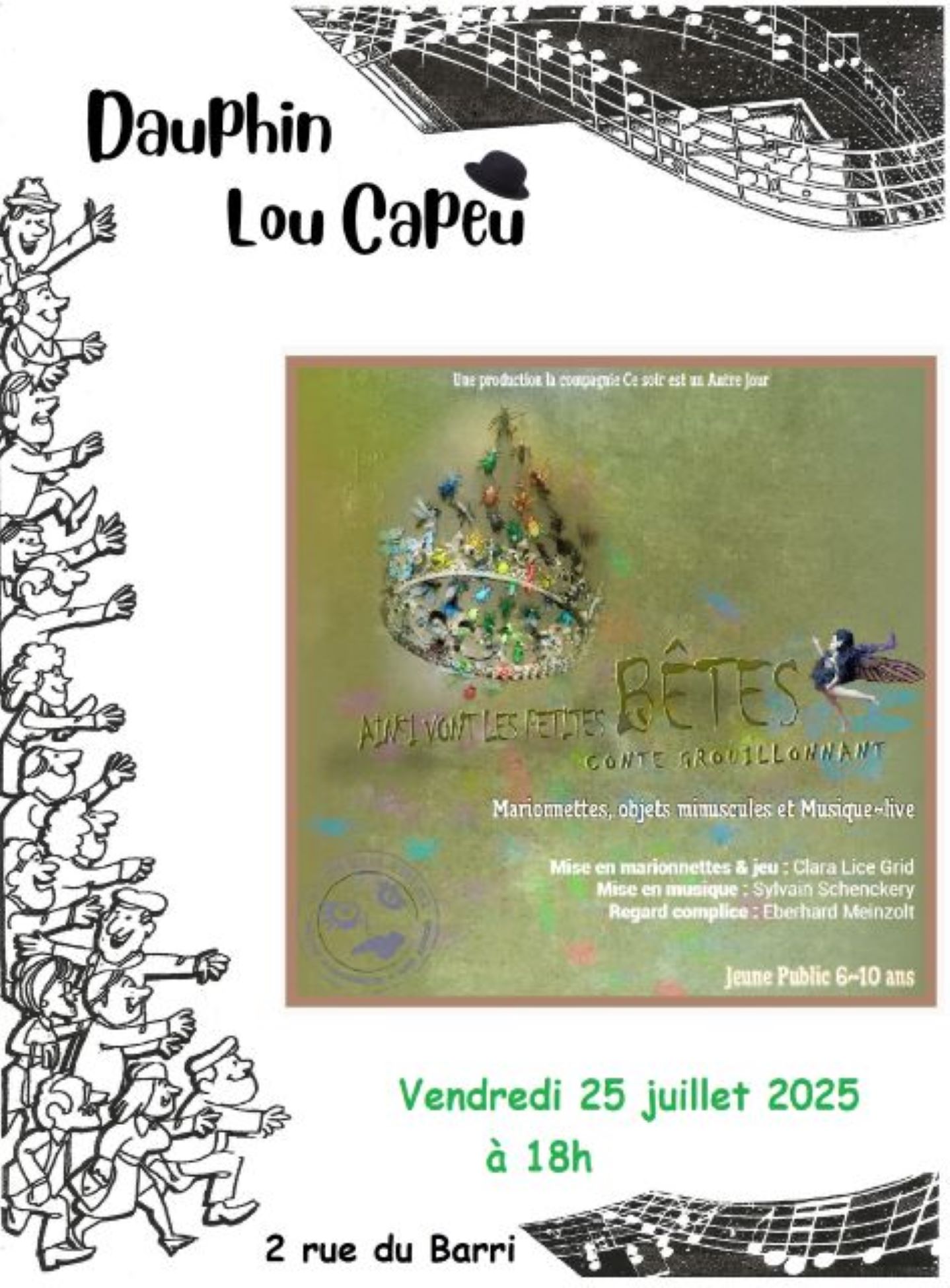 Spectacle / Ainsi vont les petites btes (conte grillonnant)