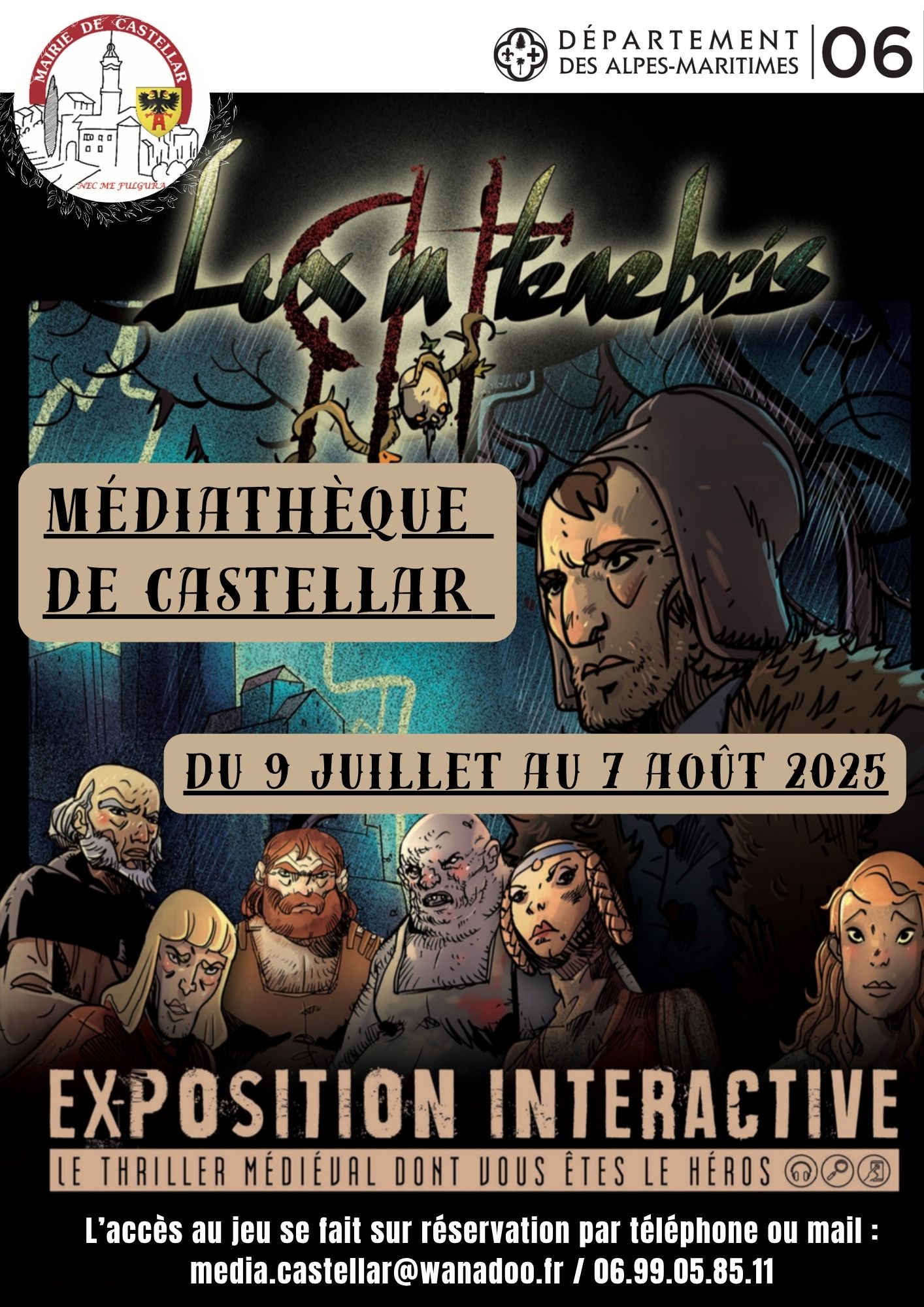 Jeu-Exposition autour du Moyen-ge