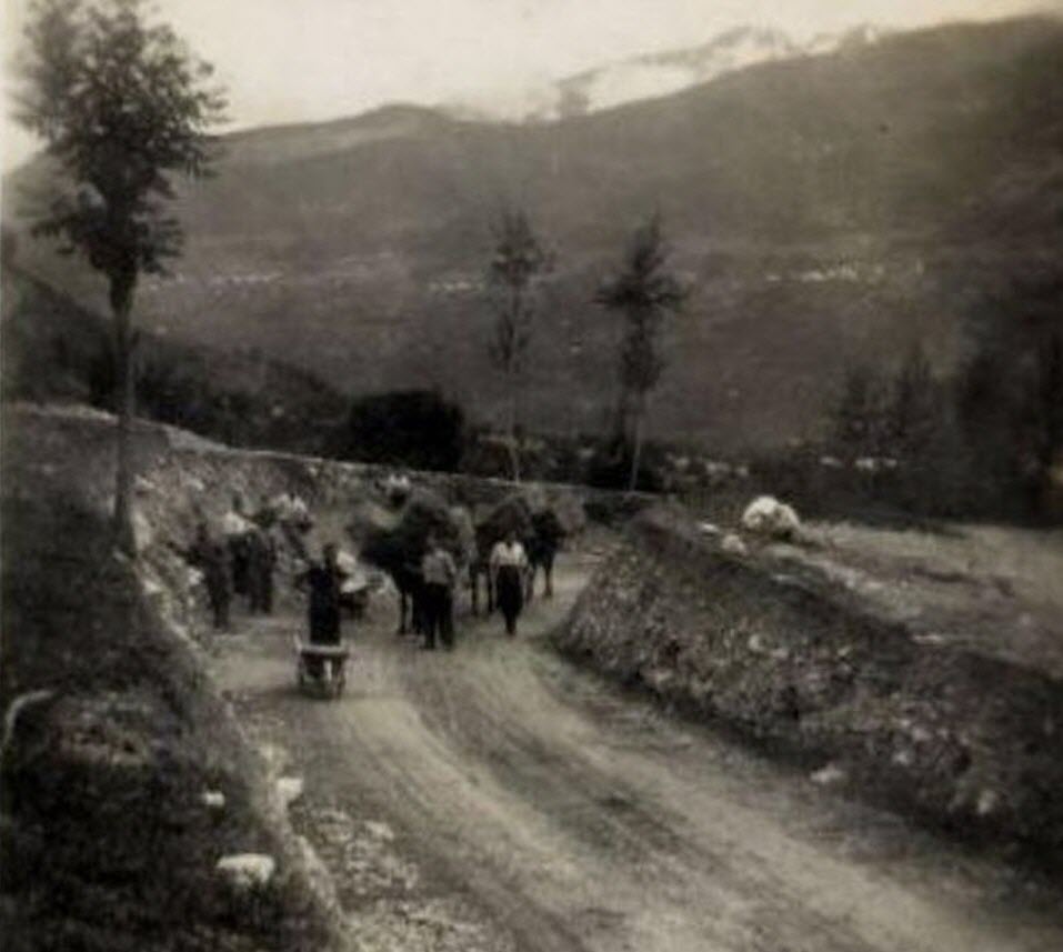 Visite du camp des espagnols