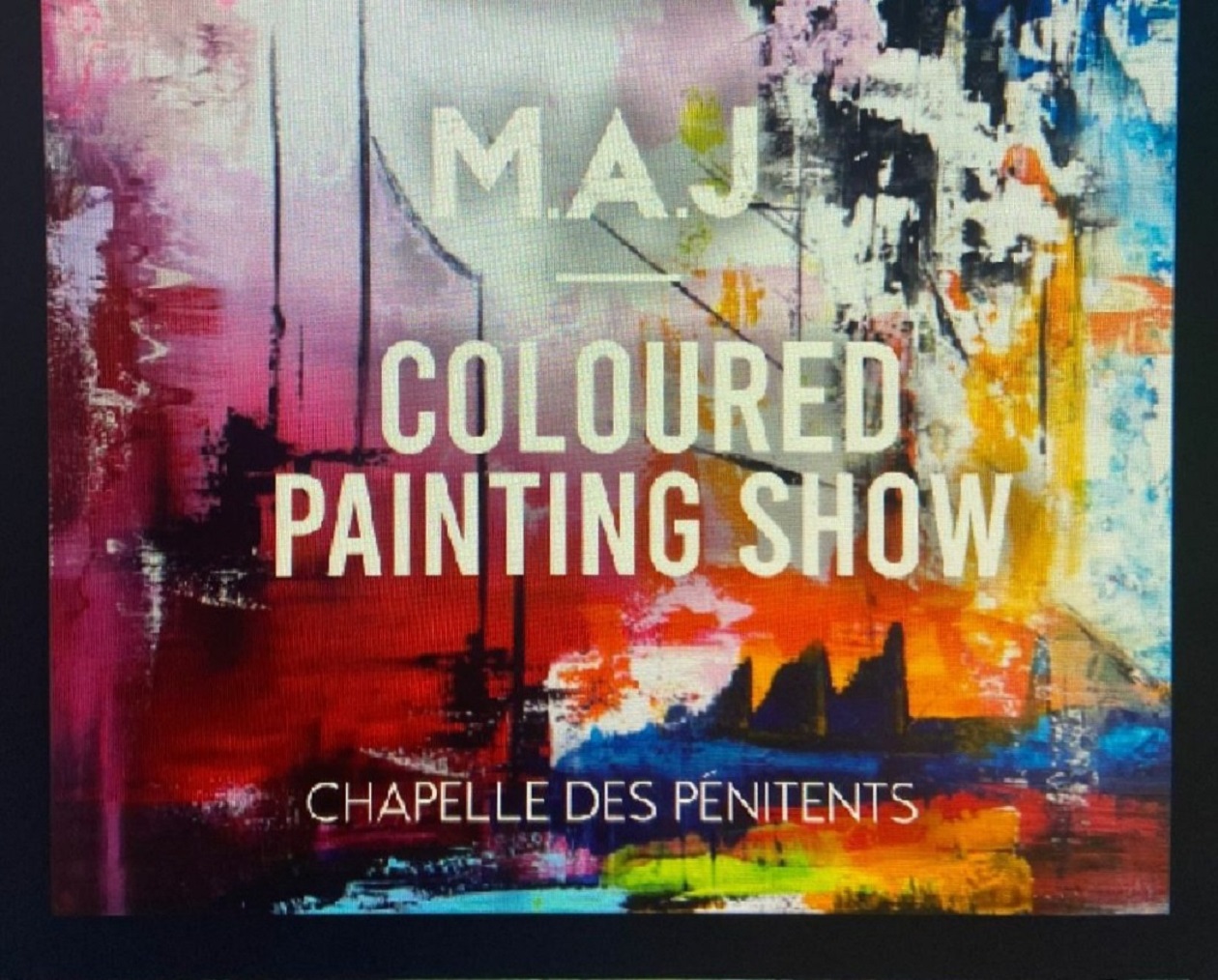M.A.J. COLOURED PAINTING SHOW