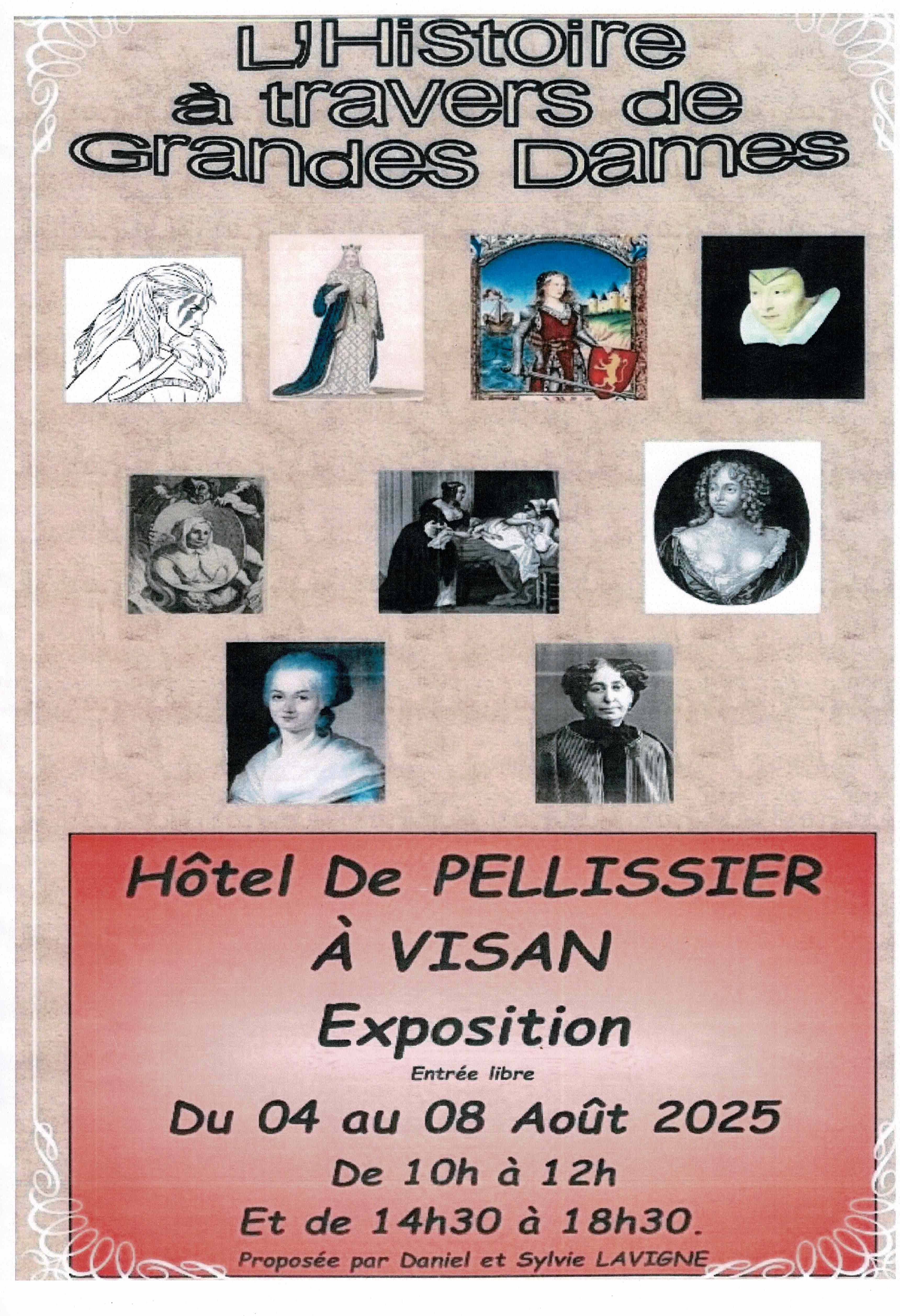 L'Histoire  travers de Grandes Dames