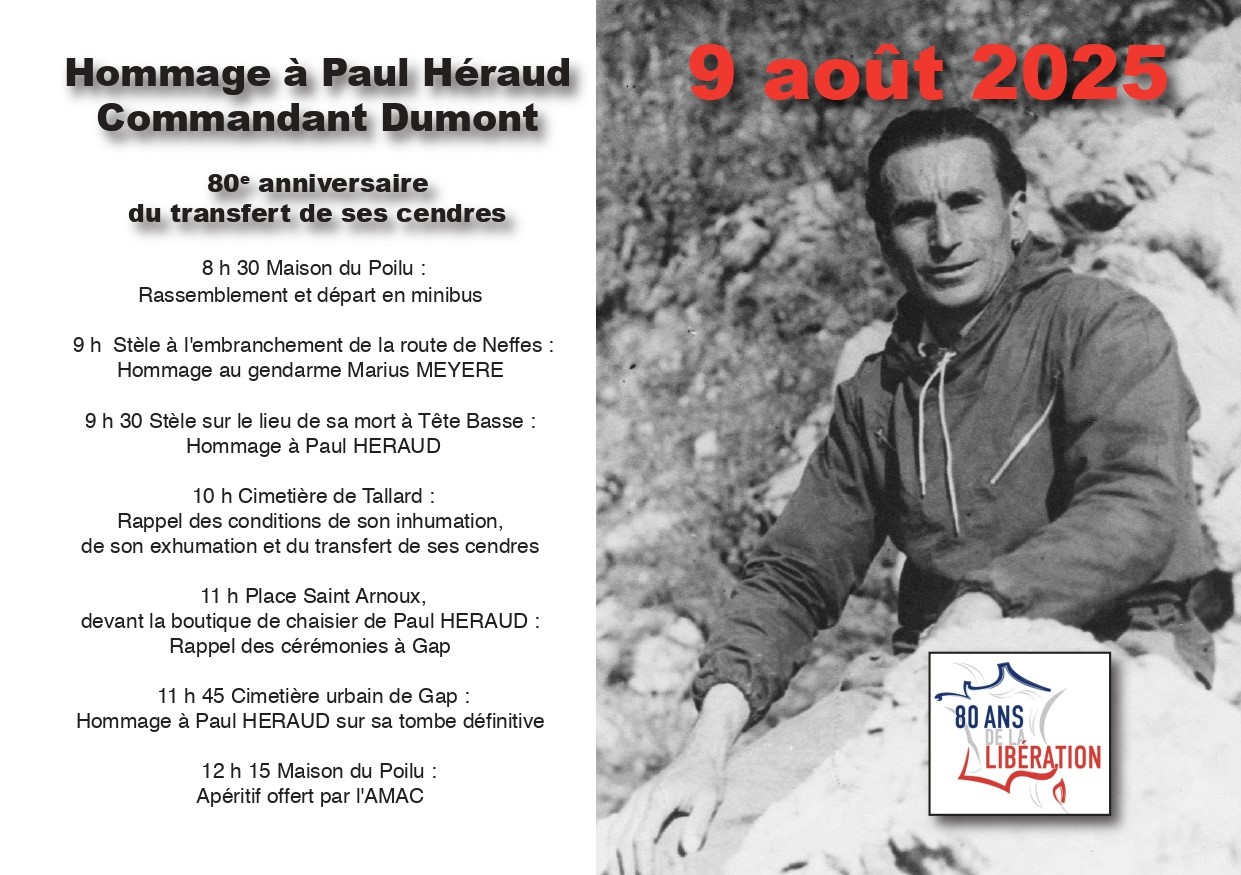 Crmonie d'hommage  Paul Hraud