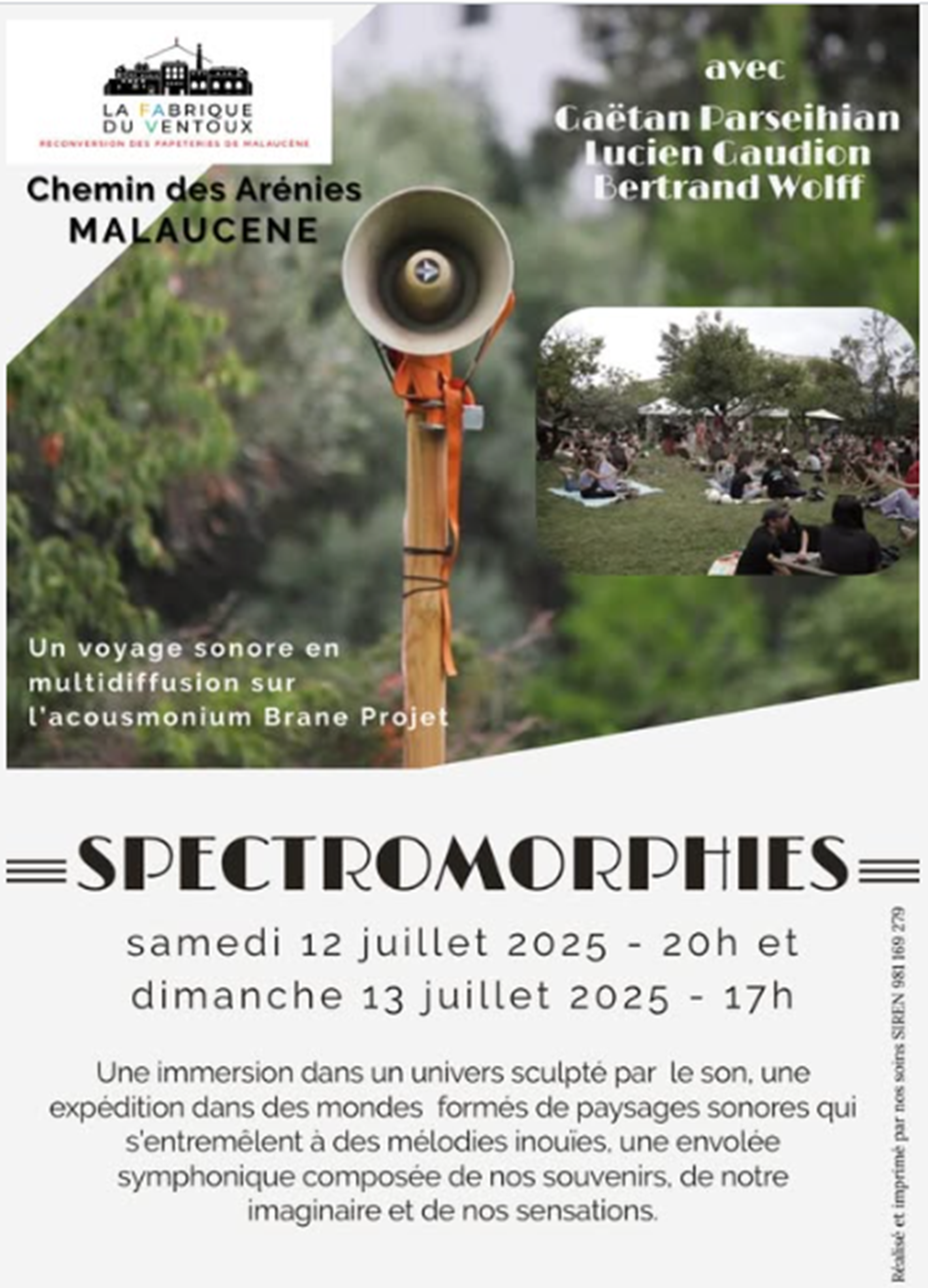 Voyage sonore : Spectromorphies