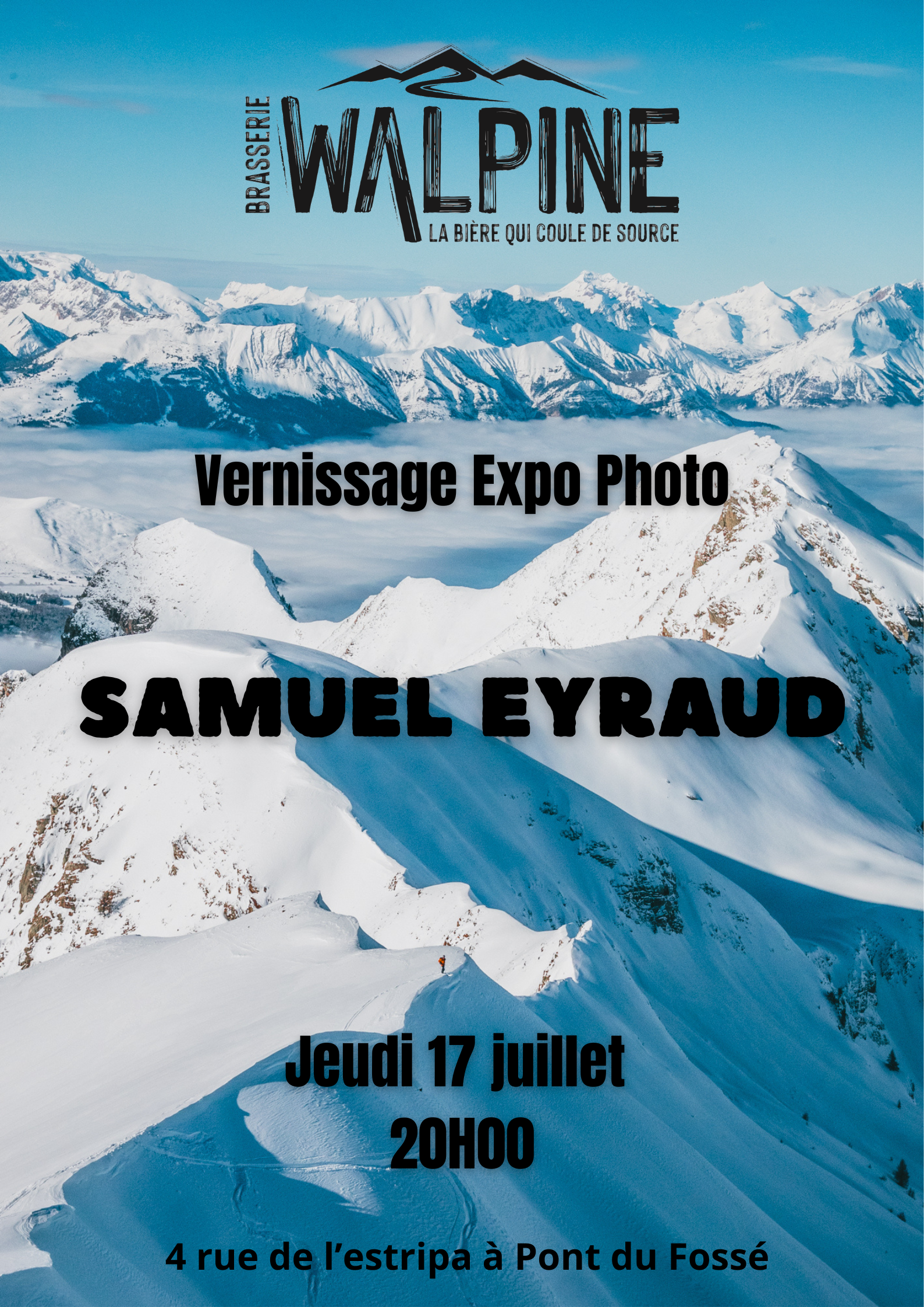 Vernissage expo photos Samuel Eyraud