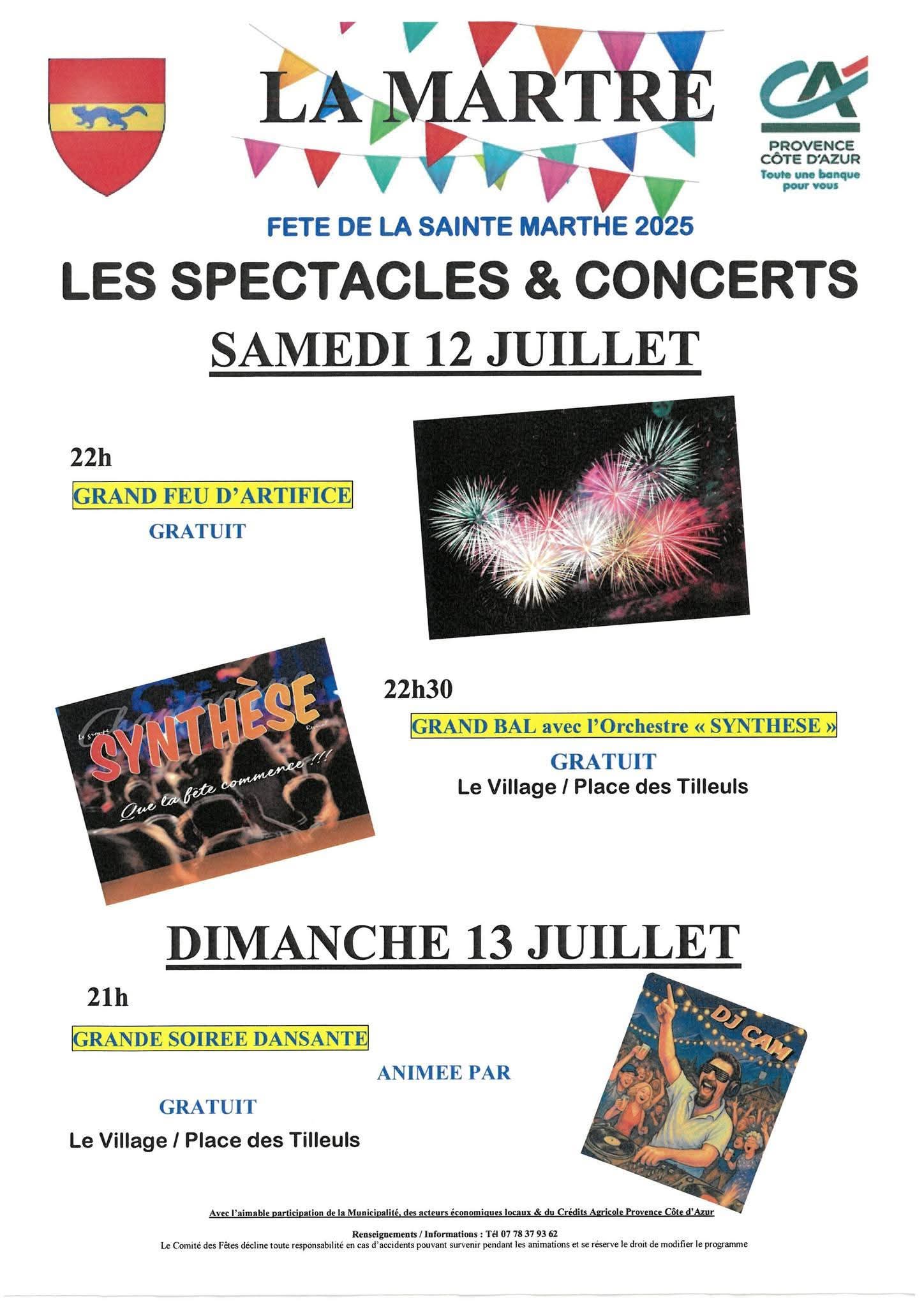 Grande soire dansante de la Sainte-Marthe