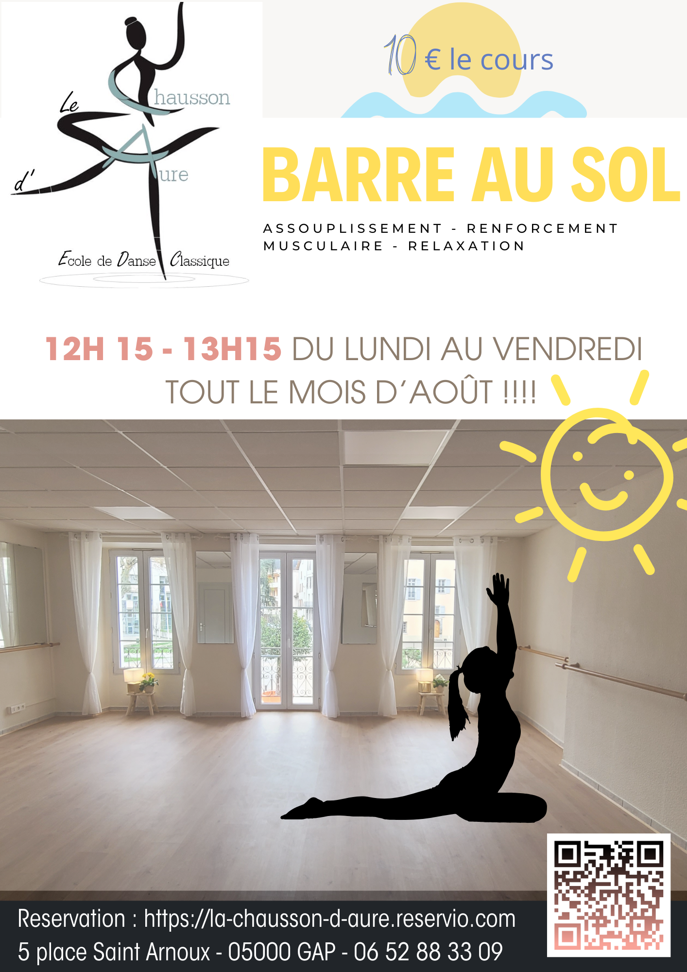 Cours de Barre au sol