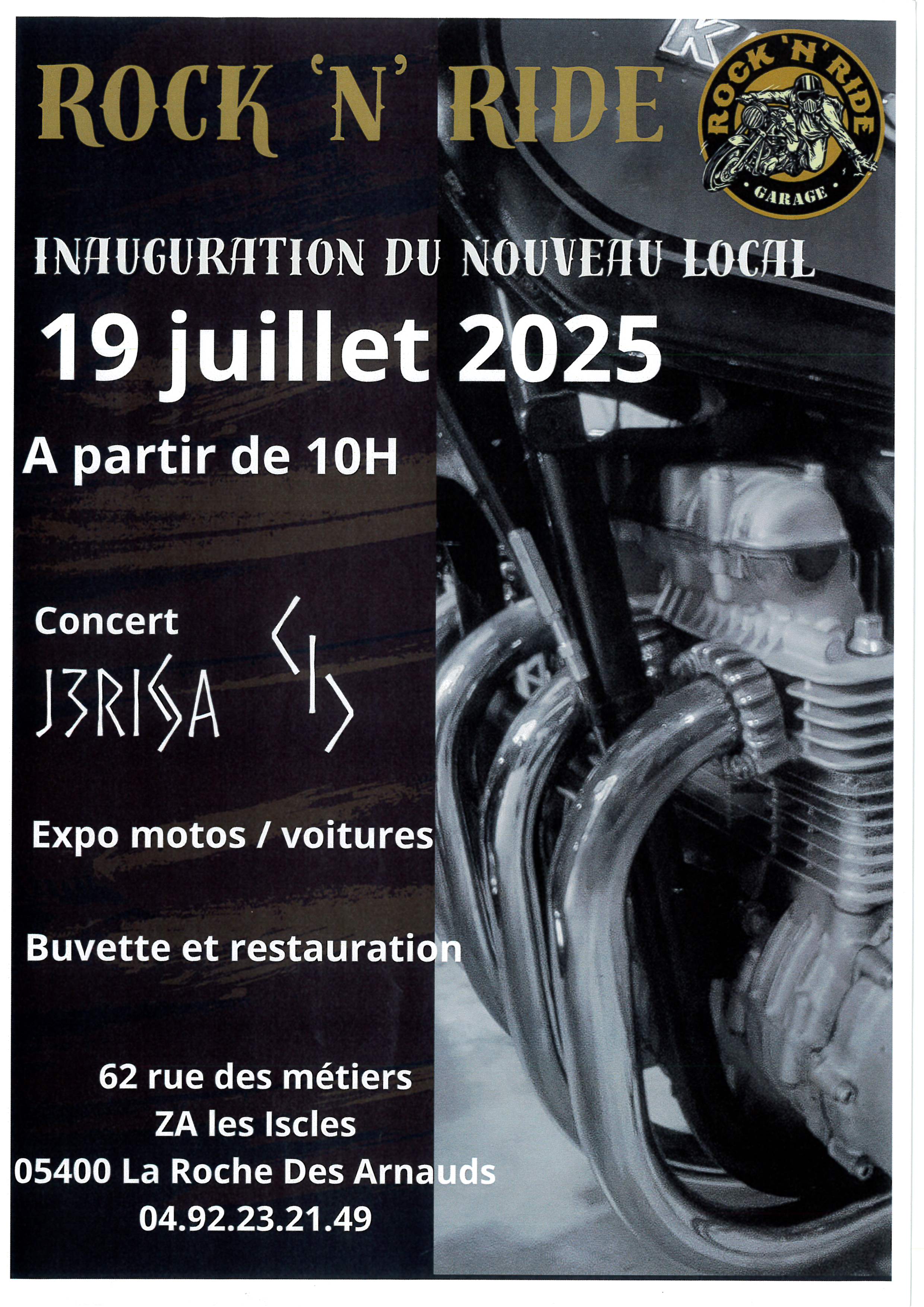 Inauguration du nouveau local Rock 'N' Ride