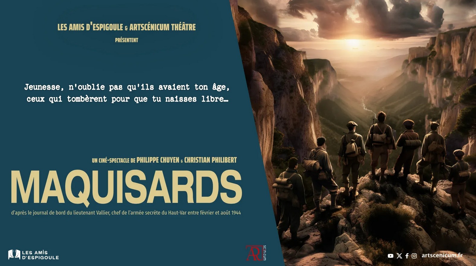 Cin-thtre : Les Maquisards - documentaire