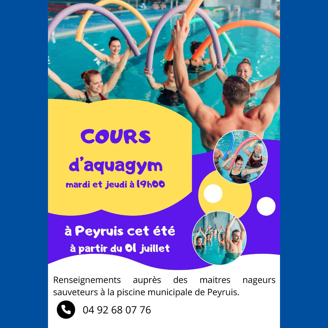 Cours d'aquagym