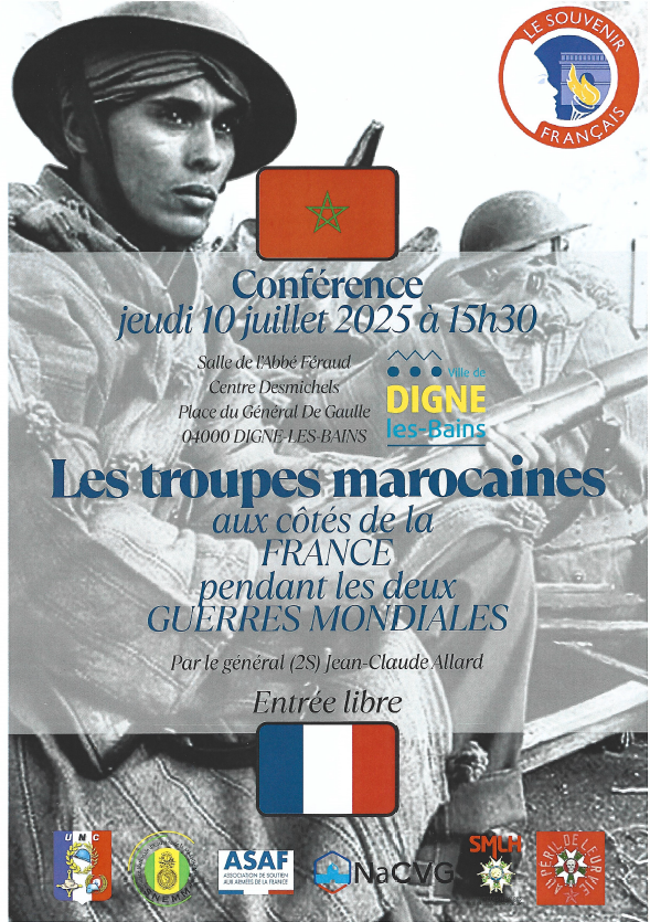 Confrence : Les troupes marocaines