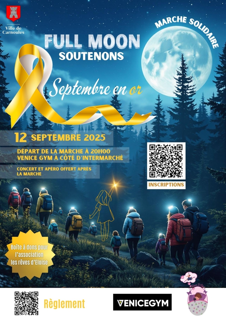 Marche solidaire Full Moon