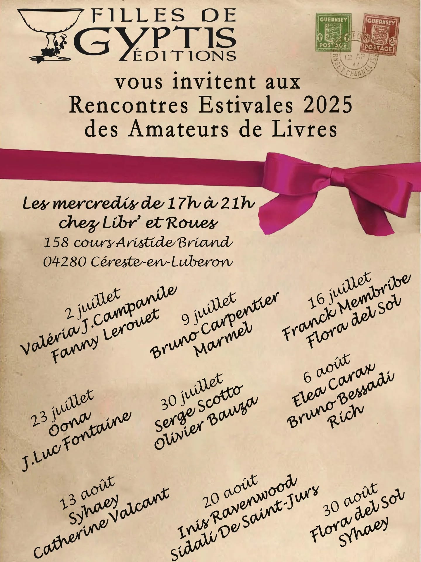 Ddicace chez Libr and roues