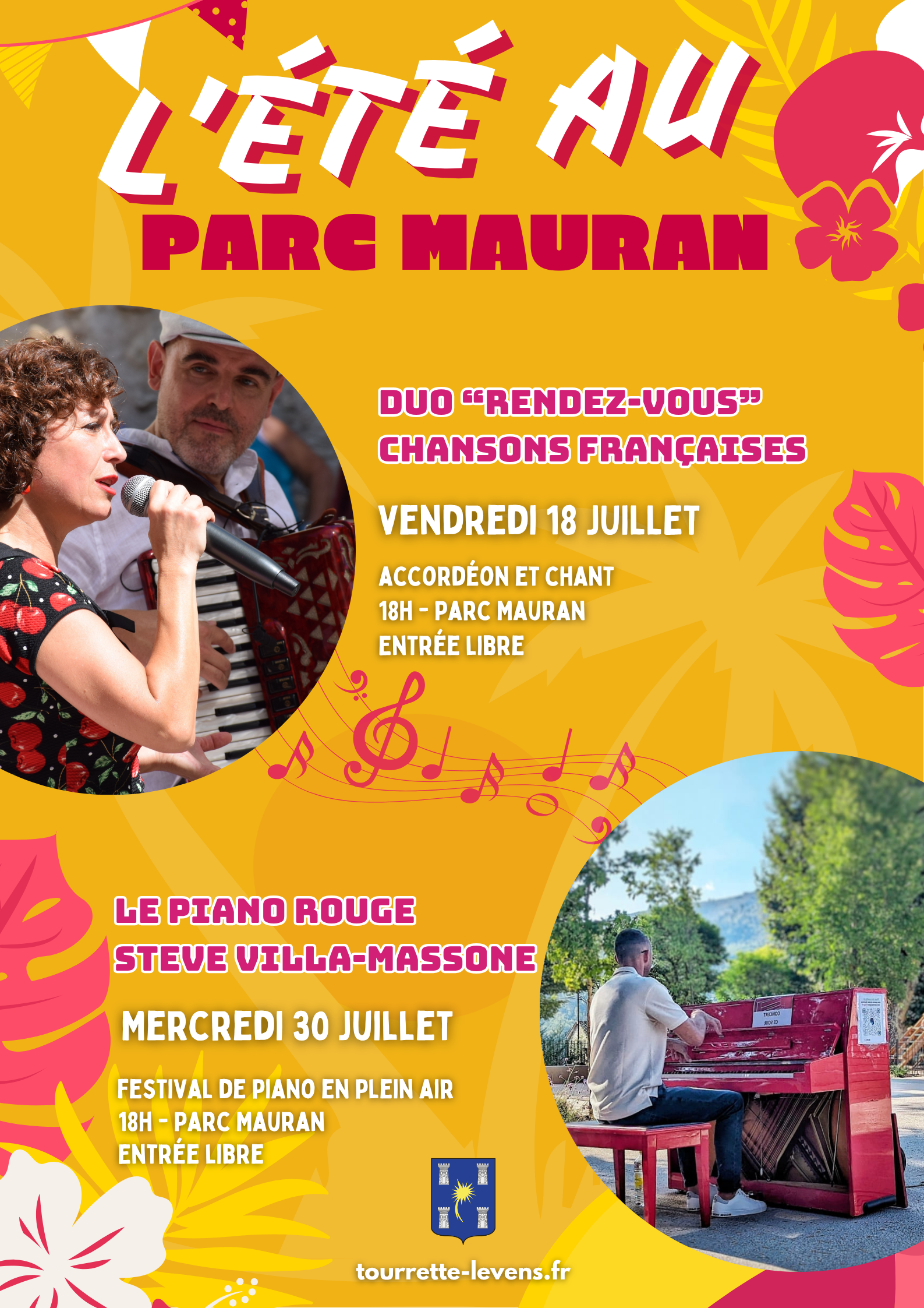 Les Concerts en plein air du parc Mauran