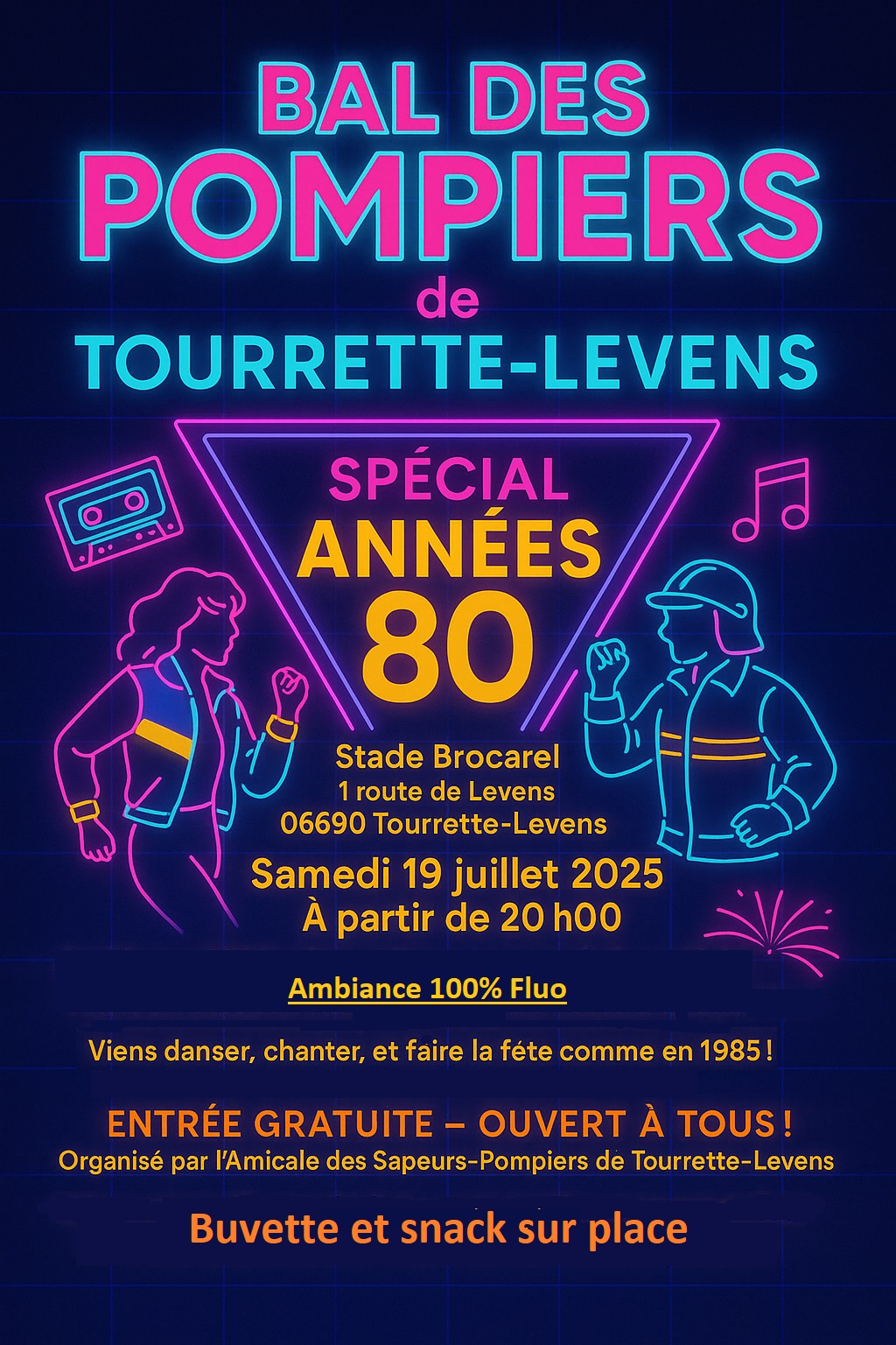 Bal des pompiers de Tourrette-Levens