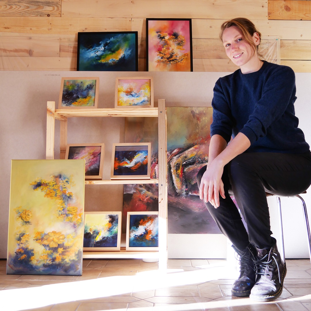Exposition de peinture au sommet de Peyroules