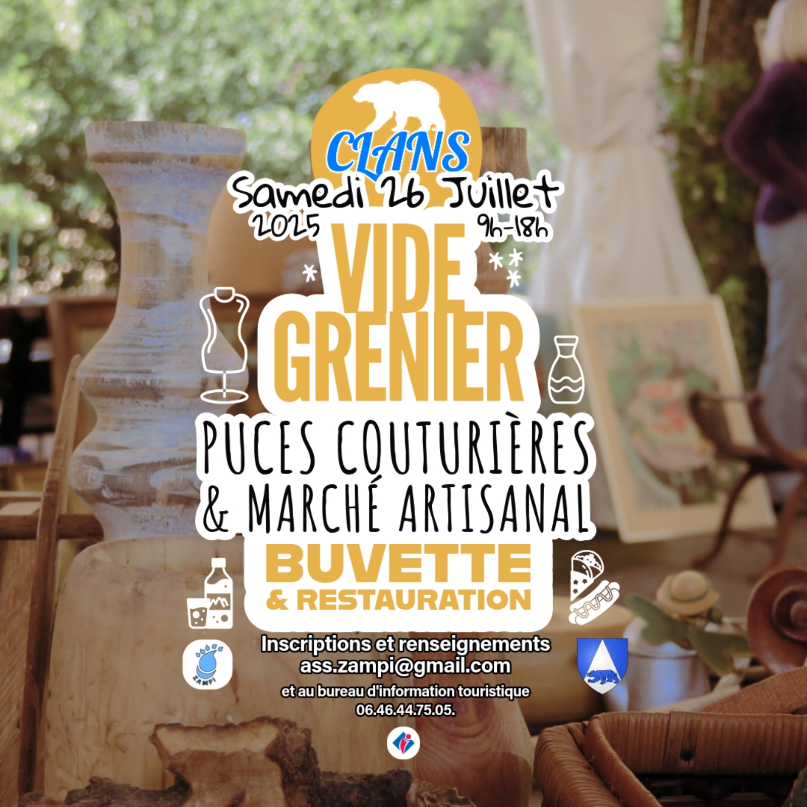 Vide Grenier, puces couturires et march artisanal