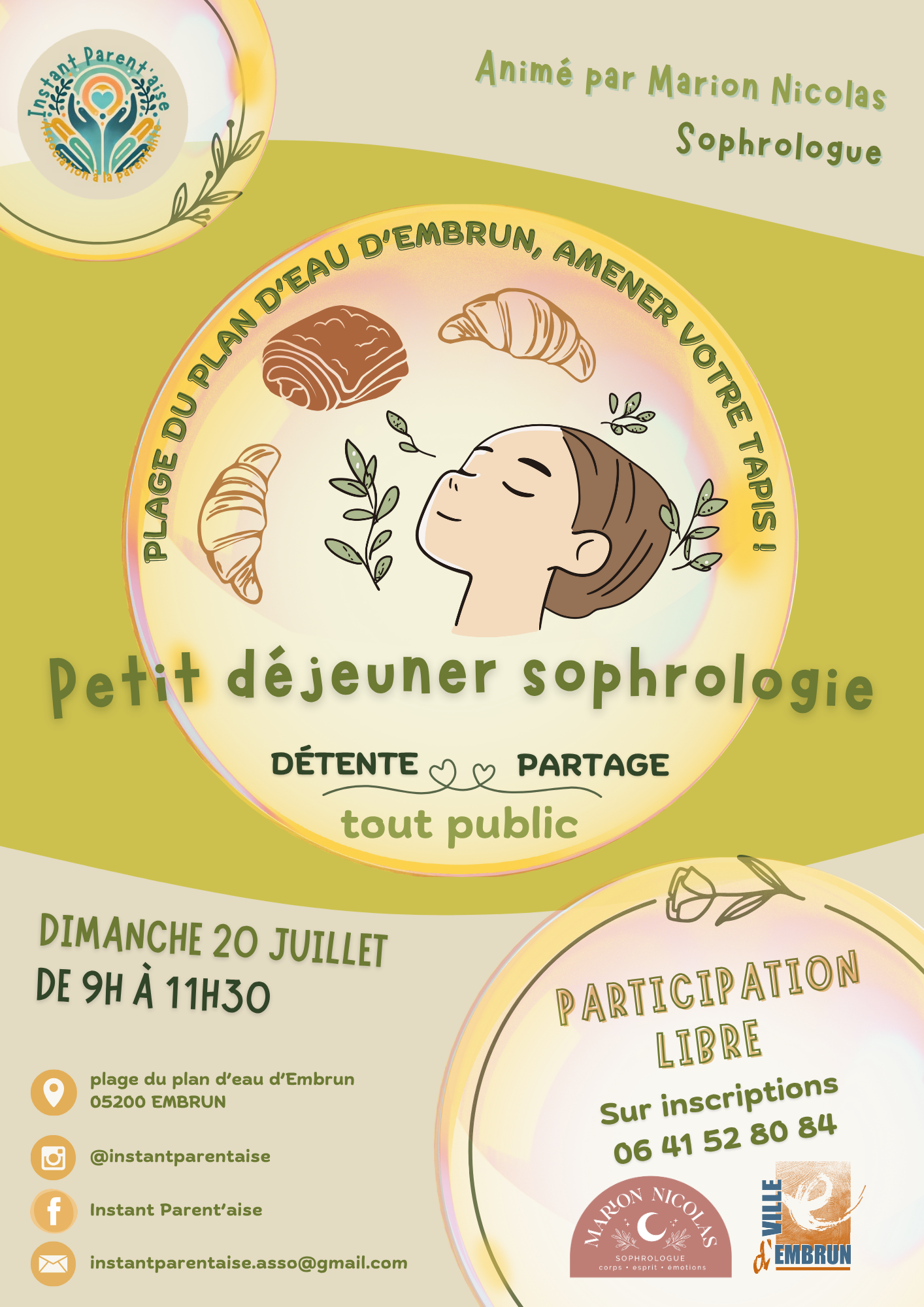 Petit djeuner sophrologie