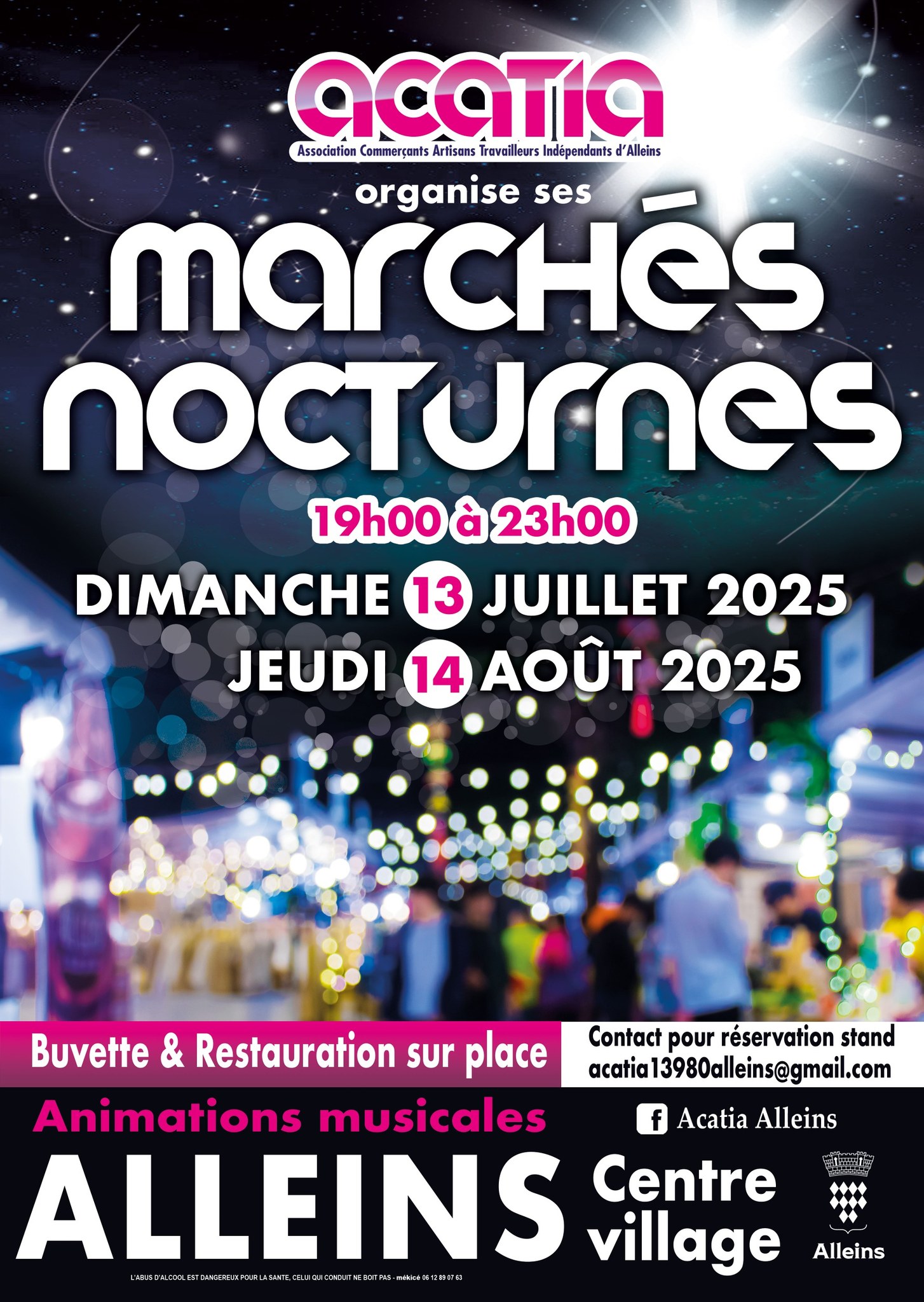 Marchs nocturnes de l't  Alleins