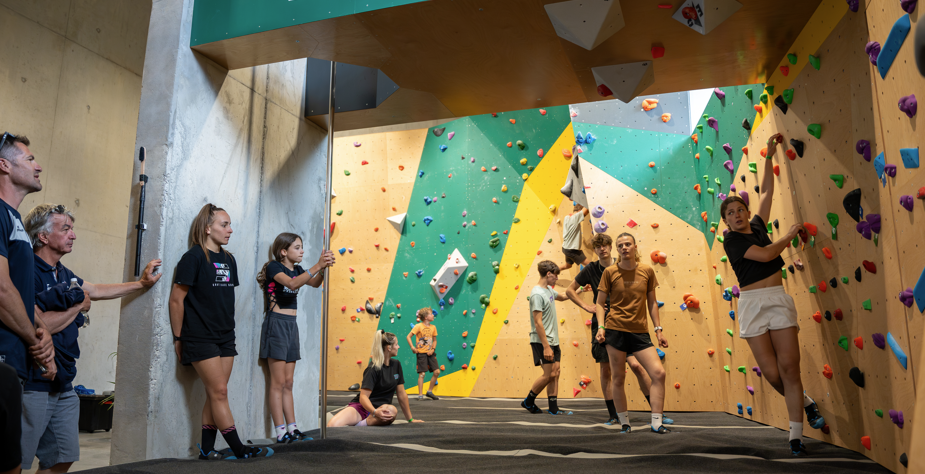 Dcouverte de l'escalade au Ple Sport Innovation