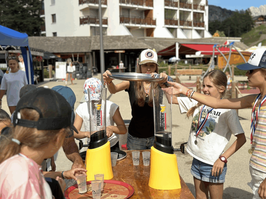 Course de garon de caf
