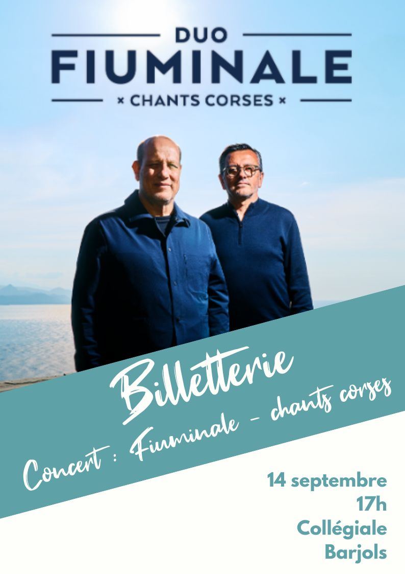 Concert : Fiuminale - chants corses