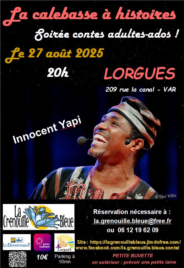 Soire Contes Adultes-Ados- Innocent Yapi