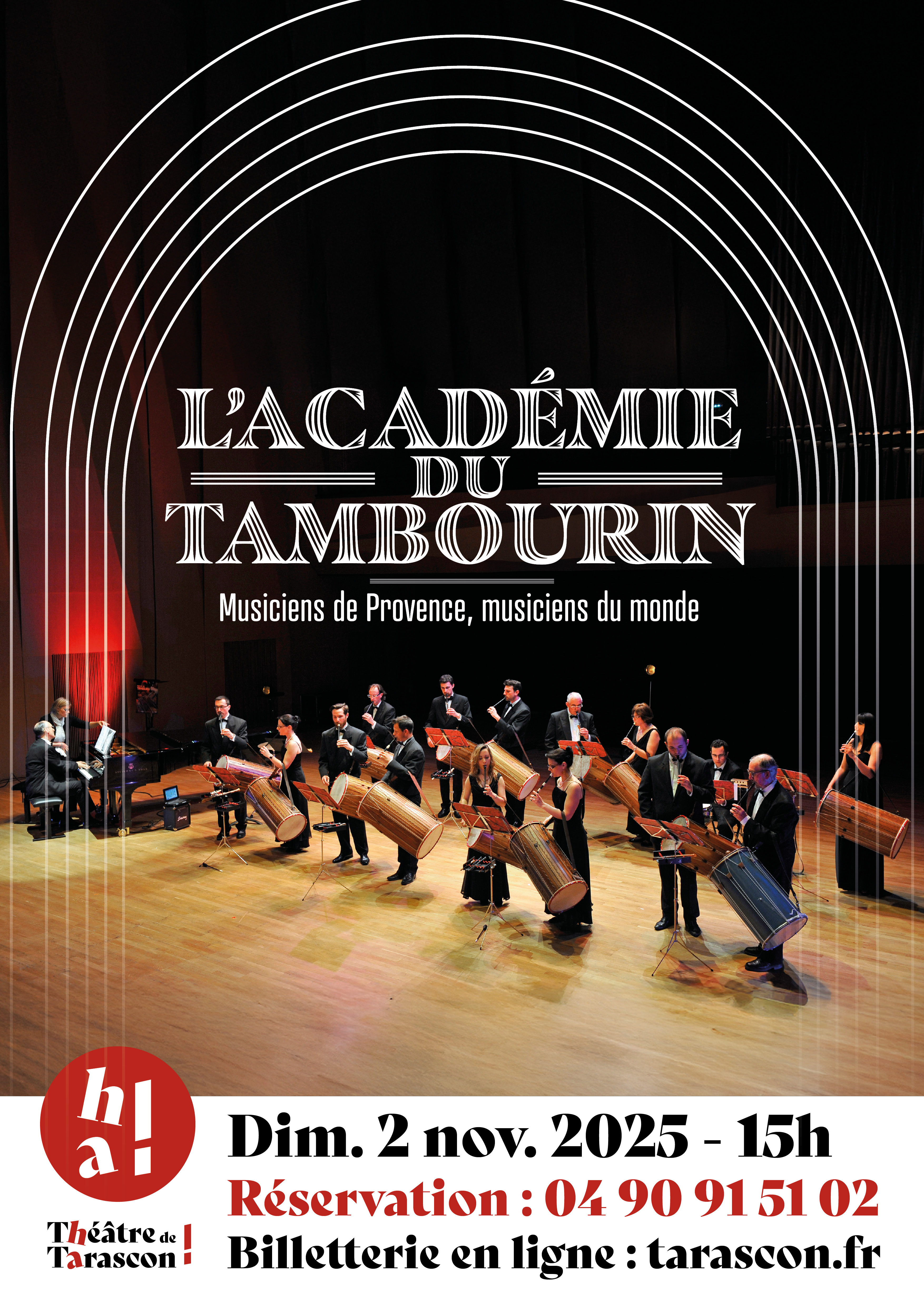 Au Thtre Musique Traditionnelle avec L'Acadmie du Tambourin
