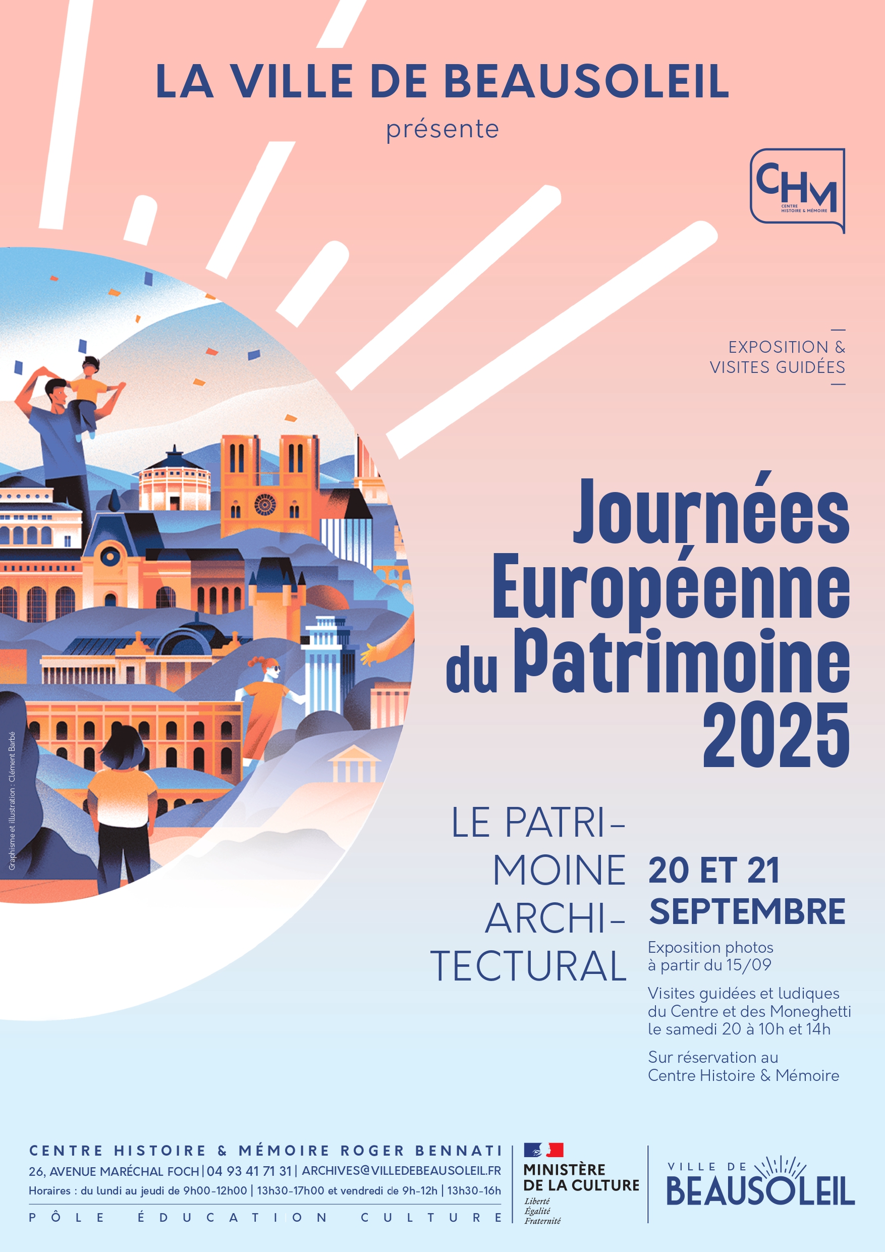 Journes Europennes du Patrimoine  Beausoleil 2025